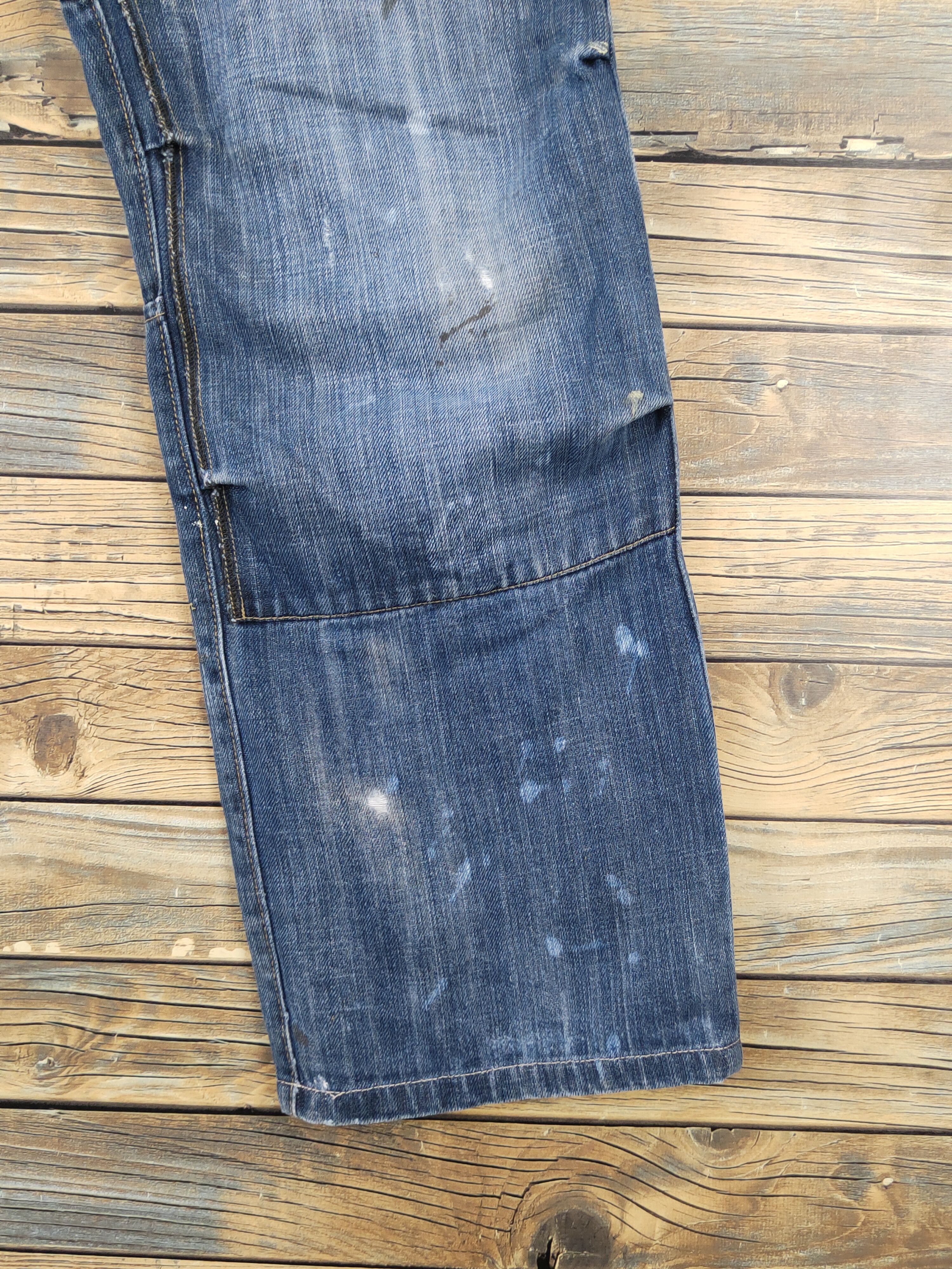 Avirex Avirex Blue multipocket Distressed Ripped denim Jeans #W1694 Size US 30 / EU 46 - 8 Thumbnail