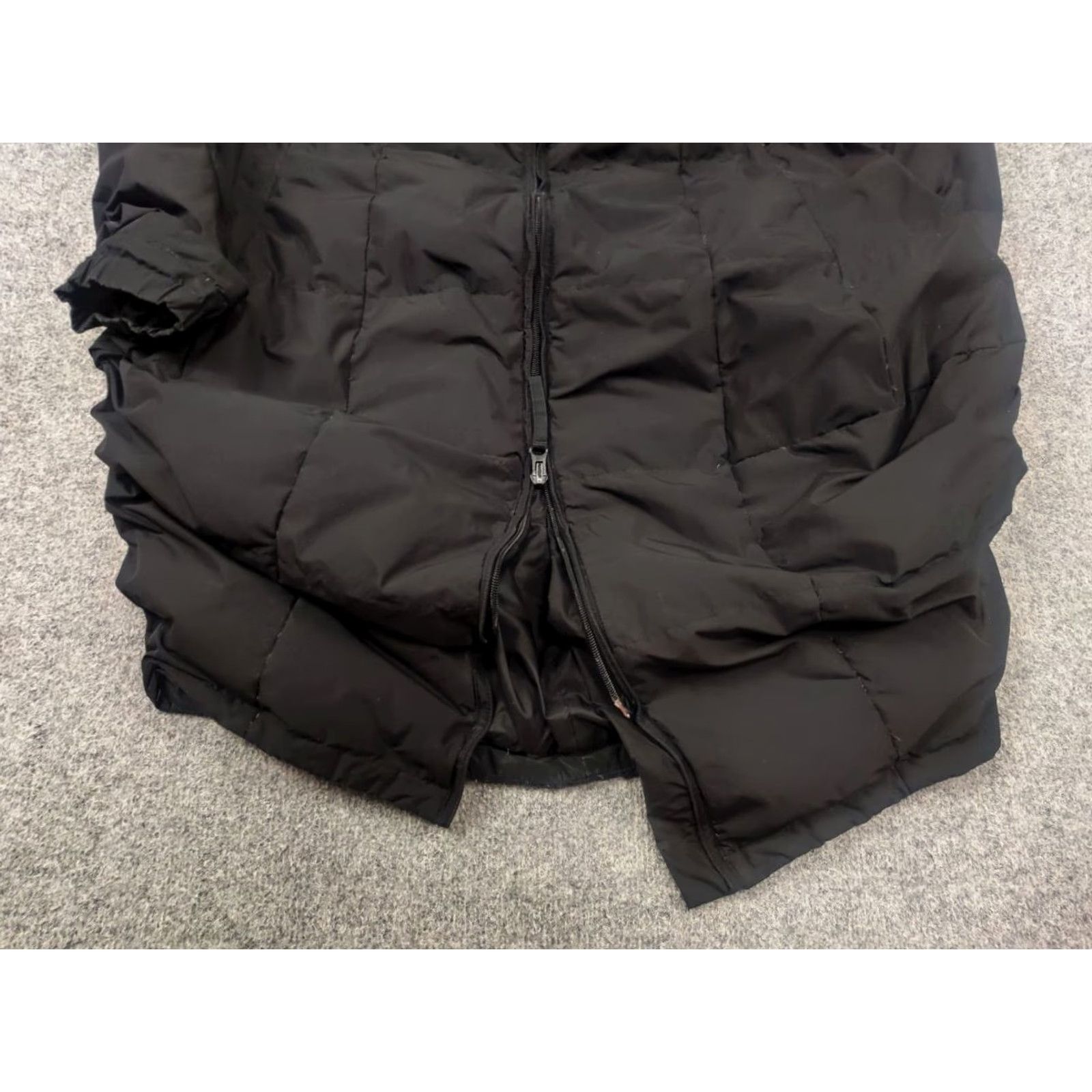 Vintage Rundholz black label Avantgarde Black long quilted down Zip Hooded jacket Women S Black Down Jacket Size S / US 4 / IT 40 - 5 Thumbnail