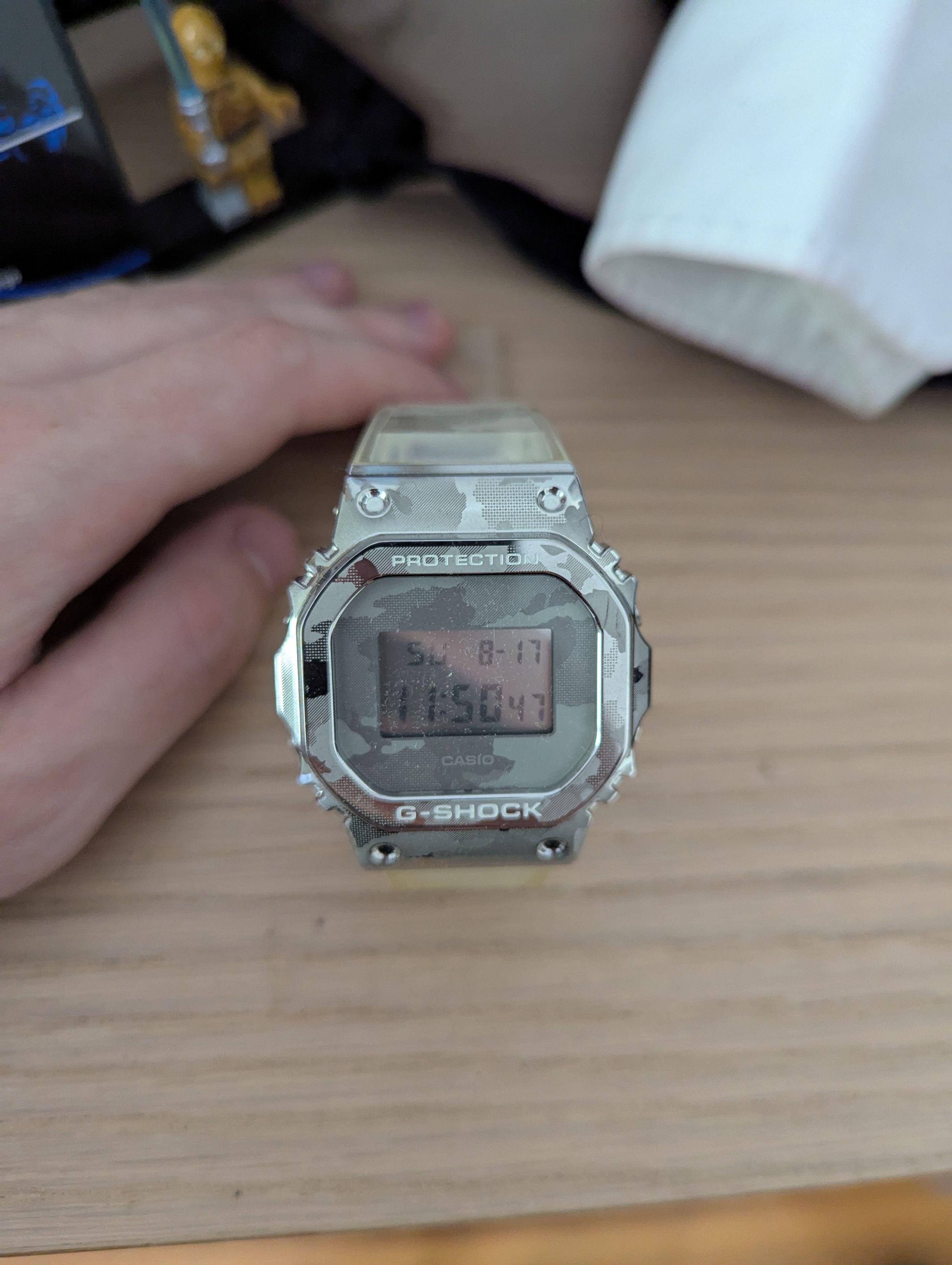 G Shock Casio G Shock Clear Camo Digital Watch Size ONE SIZE - 1 Thumbnail