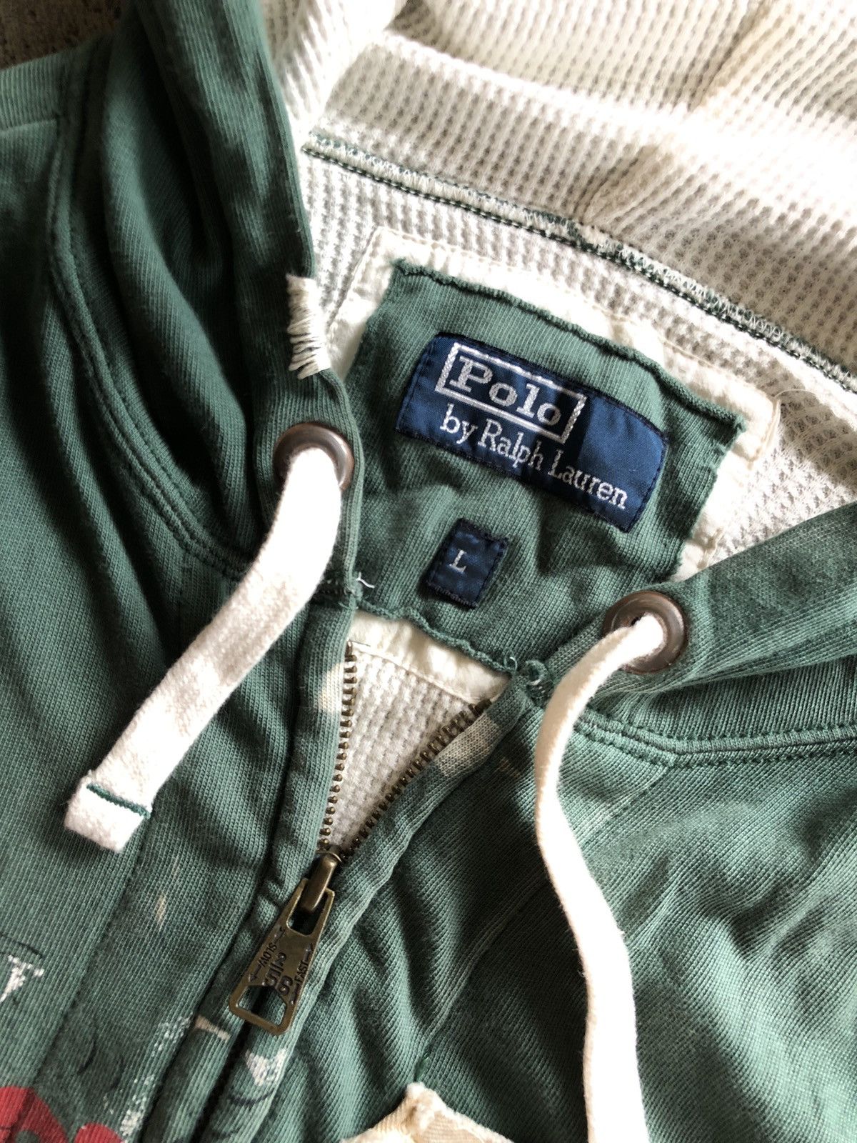 Polo Ralph Lauren VTG POLO RALPH LAUREN ZIP HOODIE Size US L / EU 52-54 / 3 - 10 Thumbnail