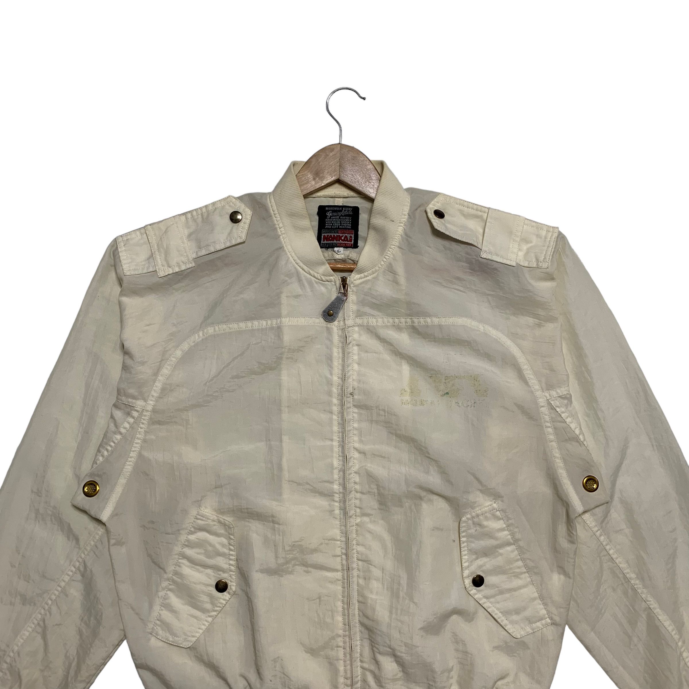 Japanese Brand Vintage Nankai Racing Riding Jacket Size US L / EU 52-54 / 3 - 4 Thumbnail