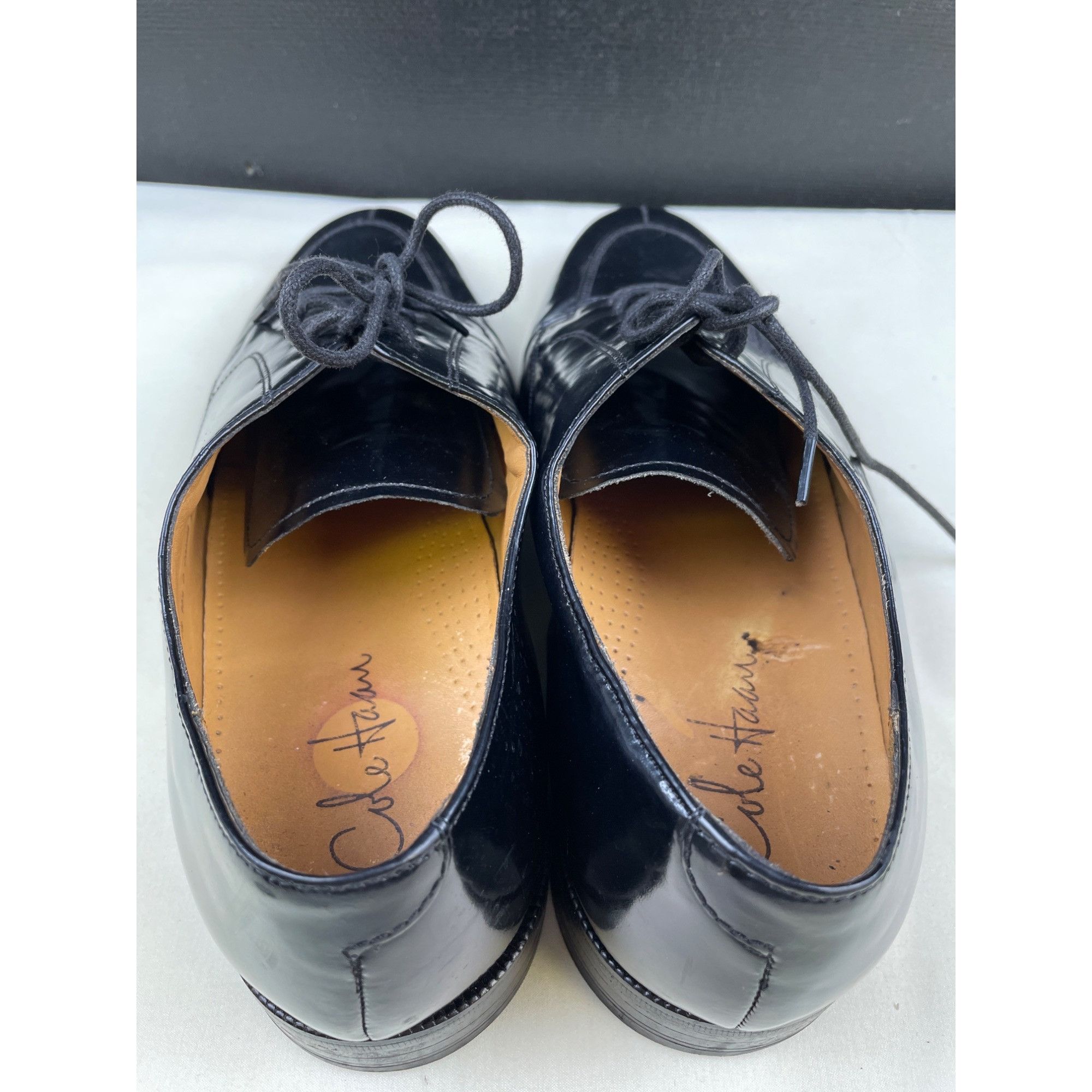 Cole Haan Cole Haan Men's Black Leather Oxfords/ Dress Shoes Size 10.5 Size US 10.5 / EU 43-44 - 6 Thumbnail