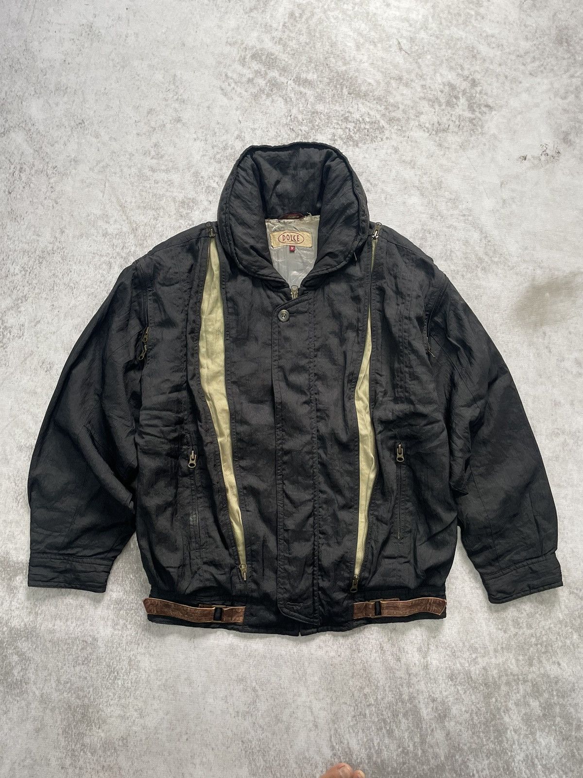 ジャケット・アウター 00s archive gimmick jacket opium y2k 00s archive far down jacket opium光沢 Y2K - メルカリ