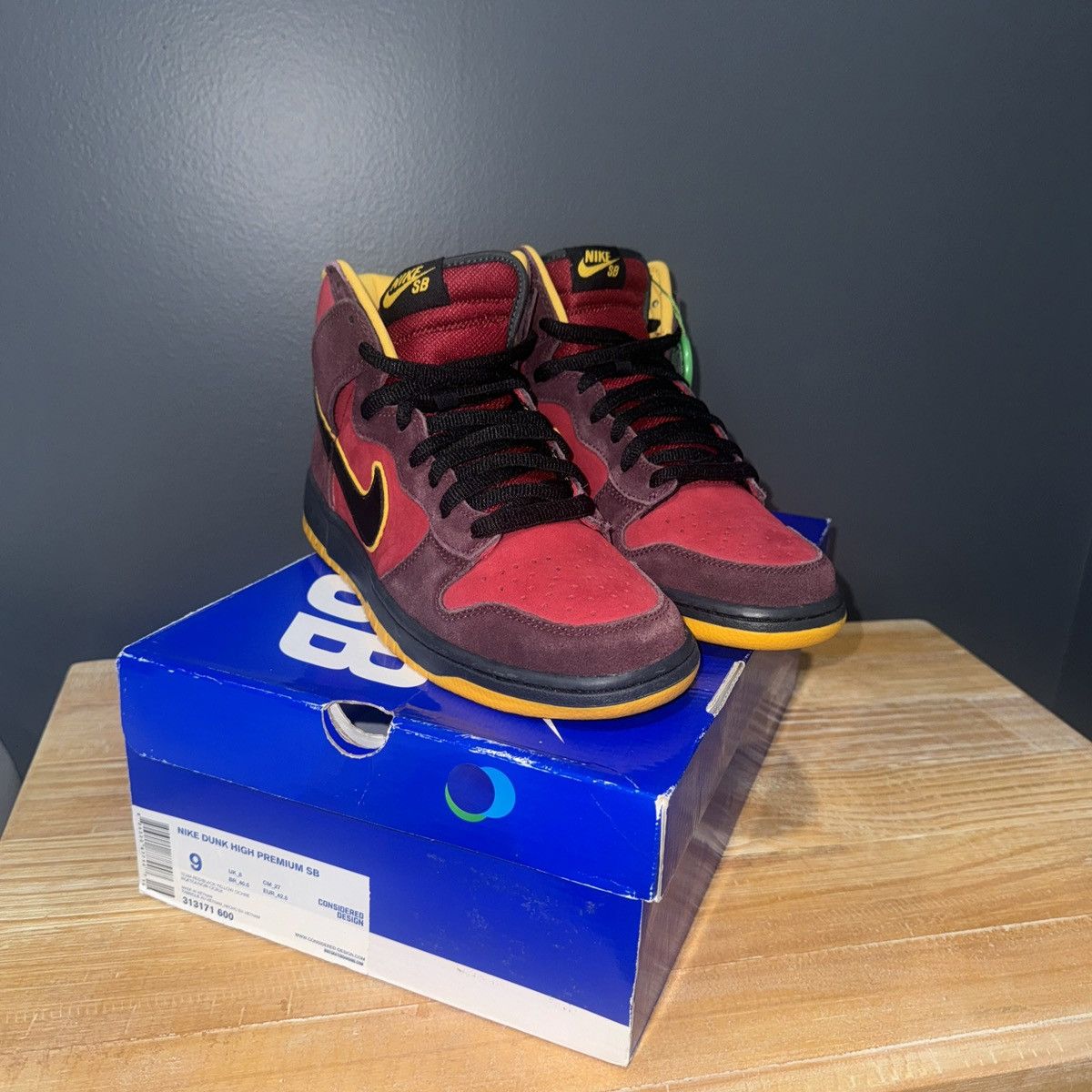 Nike Nike Sb Dunk High Iron Man 2010 Release Size US 9 / EU 42 - 14 Thumbnail