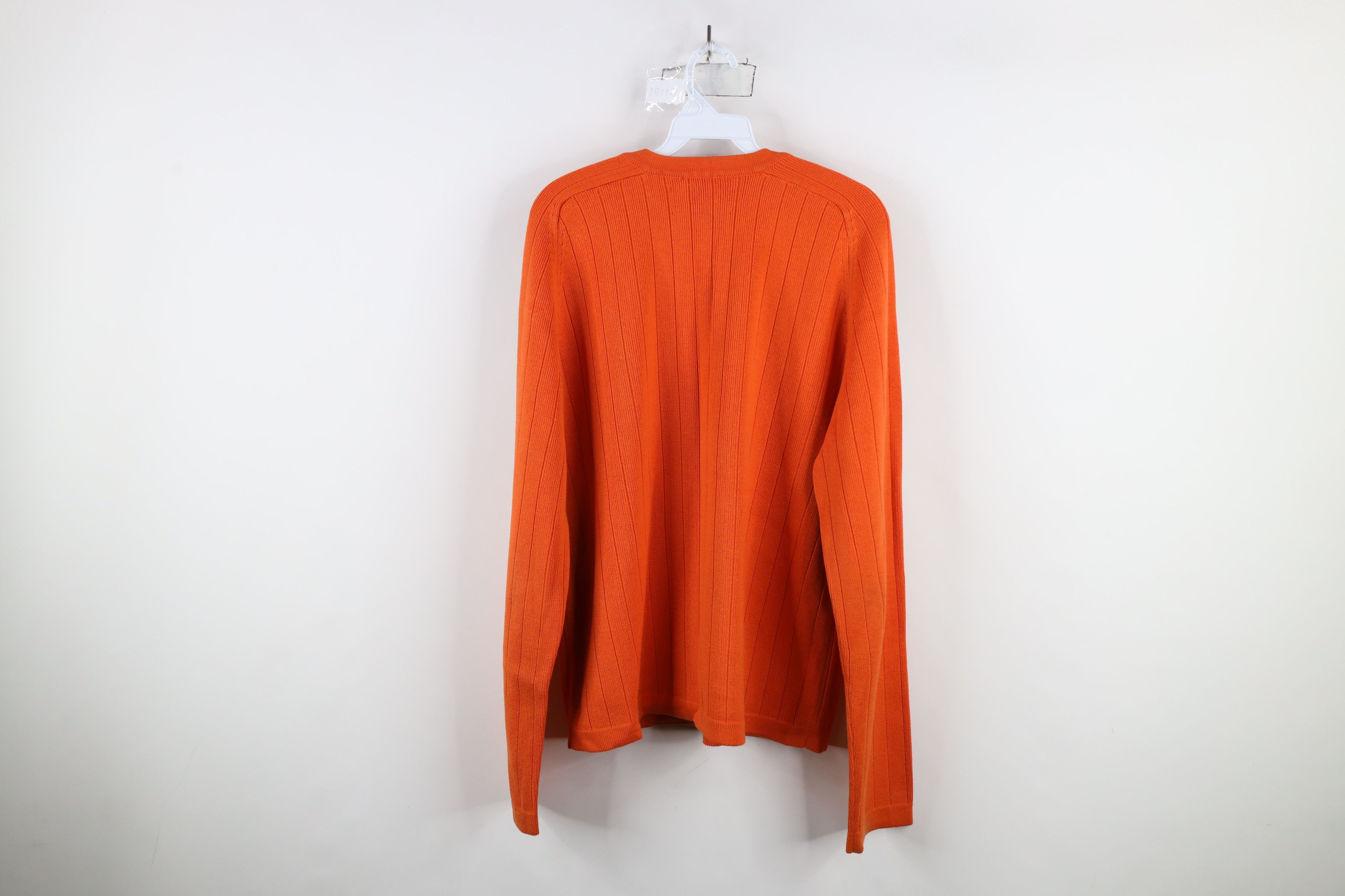 Abercrombie & Fitch × Vintage Vintage 90s Y2K Abercrombie & Fitch Ribbed Knit Sweater Size US L / EU 52-54 / 3 - 12 Thumbnail