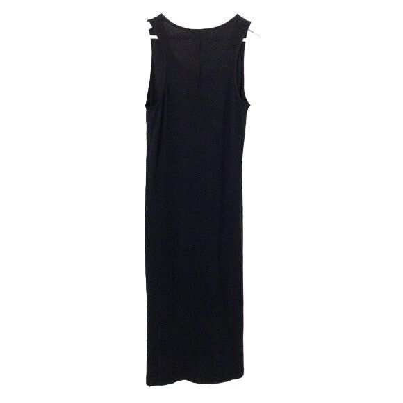 Anthropologie Stateside Ribbed Black Sleeveless Jersey Midi Dress XS Size XS / US 0-2 / IT 36-38 - 5 Thumbnail