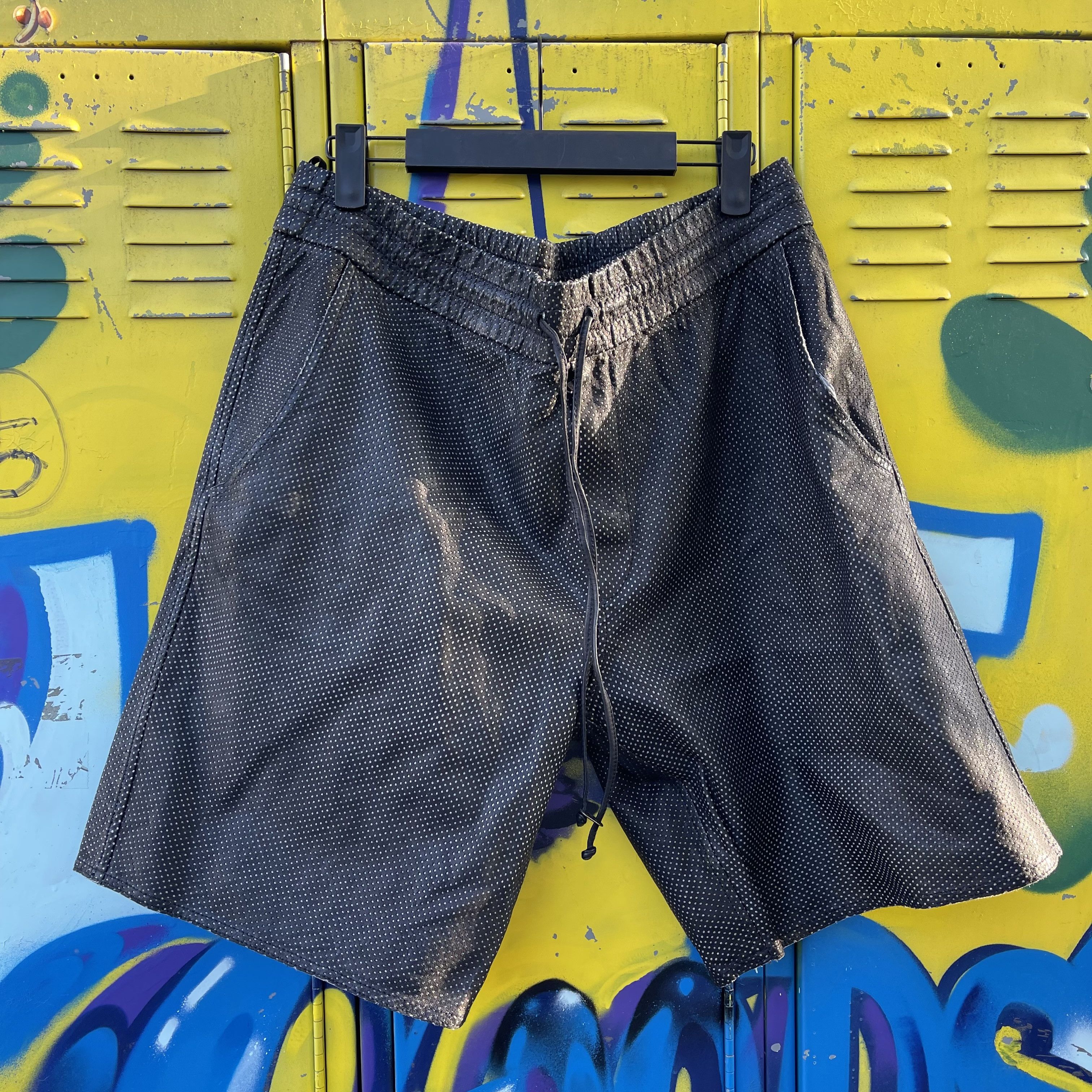 Drome DROMe Faux Leather Shorts Size US 34 / EU 50 - 1 Thumbnail