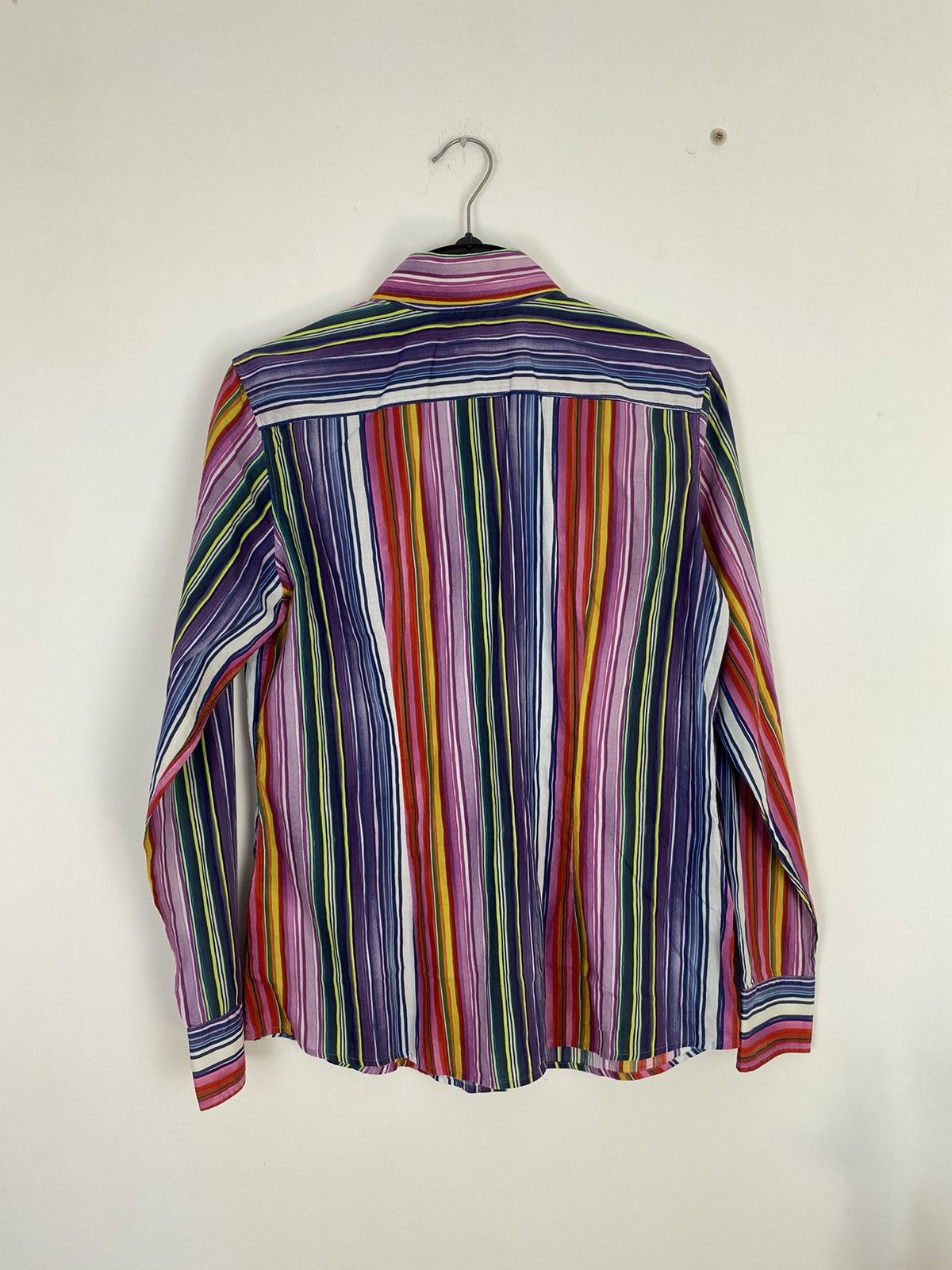 Designer × Van Van Laack Embroidered Logo Striped Abstract Shirt y2k luxury Size M / US 6-8 / IT 42-44 - 6 Thumbnail