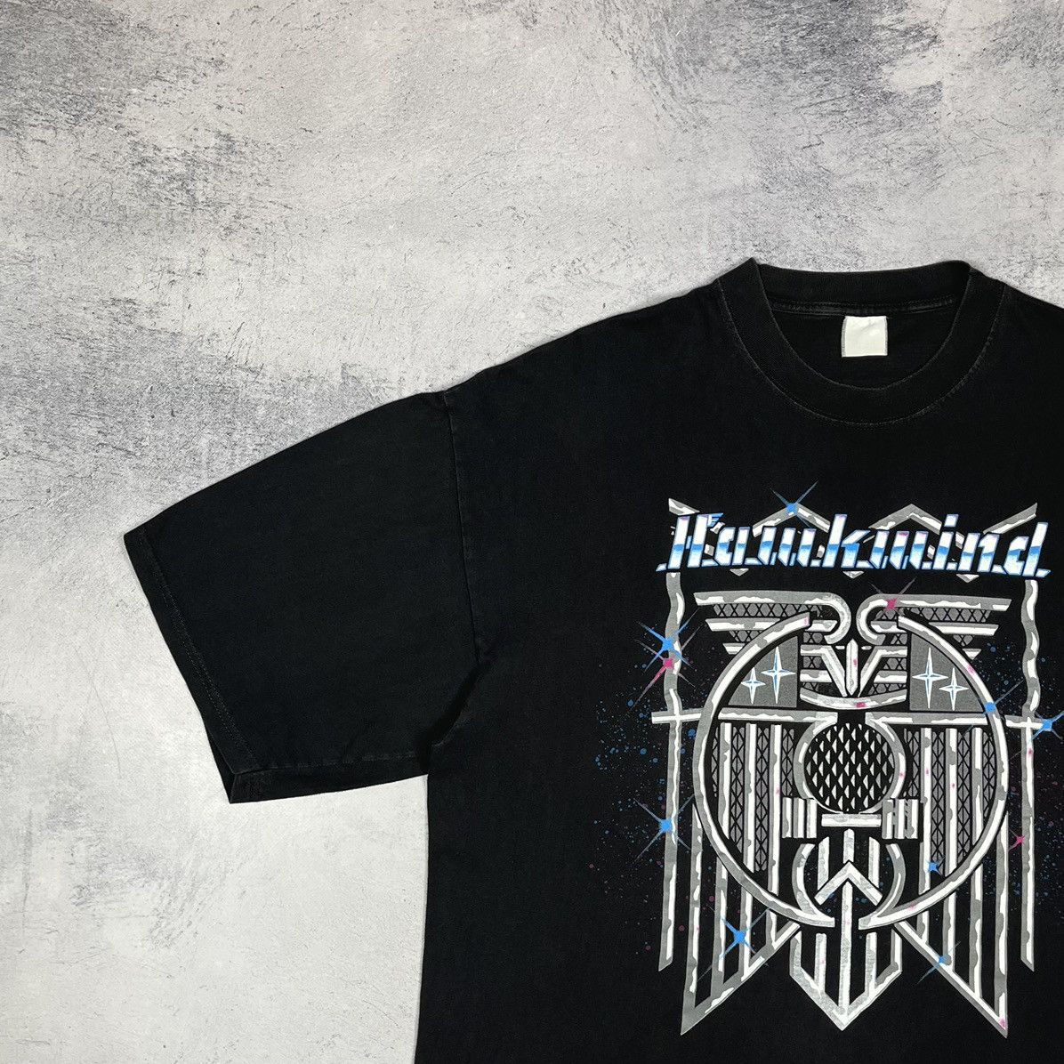 Band Tees Vintage Hawkwind Rock Band T Shirt 90’s Size US XL / EU 56 / 4 - 6 Thumbnail