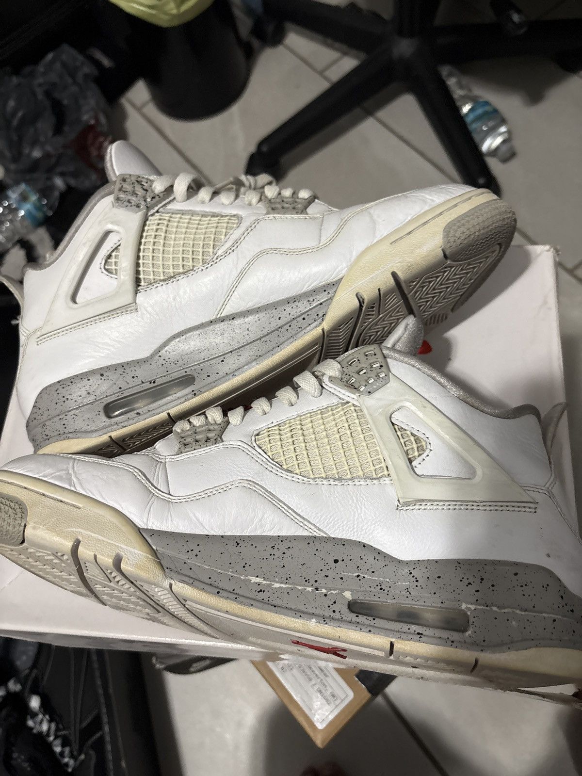 Jordan Brand Jordan 4 White Oreo Size US 10 / EU 43 - 2 Thumbnail
