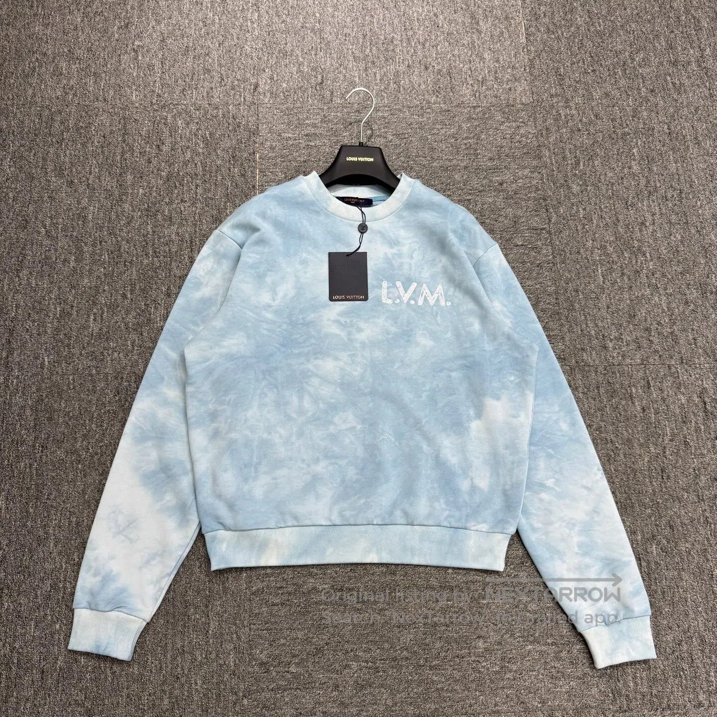 Louis Vuitton Louis Vuitton ss26 Dye-stitched, embroidered letter hoodie Size US L / EU 52-54 / 3 - 1 Thumbnail