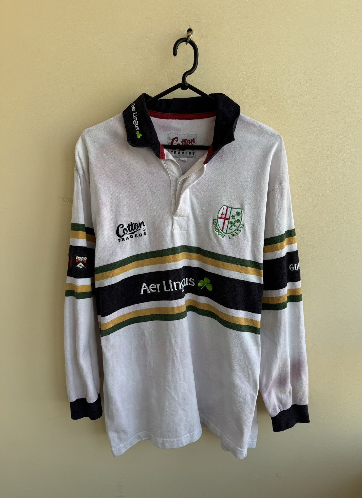 Vintage Vintage London Irish 1999 - 2000 Rugby Shirt Jersey Size L Size US L / EU 52-54 / 3 - 1 Thumbnail
