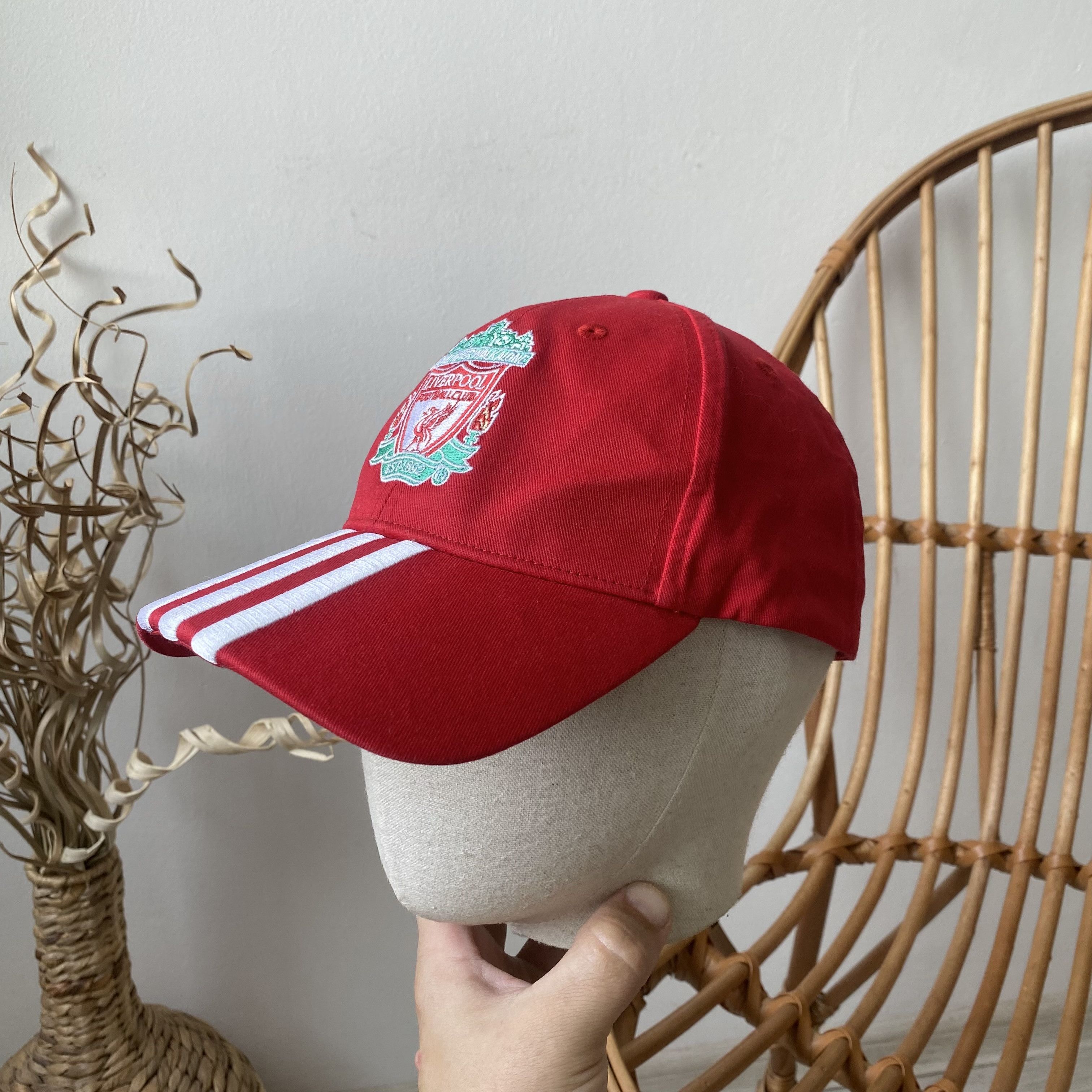 Adidas Blockore Adidas Liverpool FC Cap Jersey Hat Football Size ONE SIZE - 1 Thumbnail