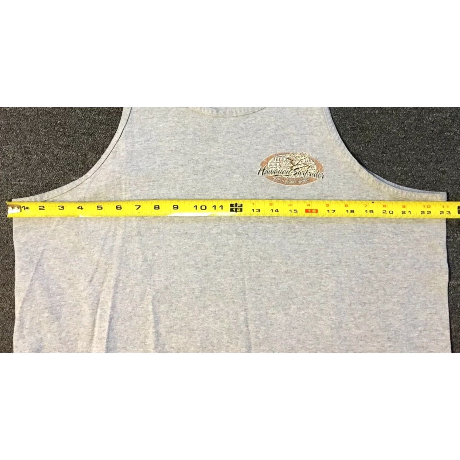 Quiksilver VINTAGE 90s North Shore Hawaii Faded Tank Top XL Beach Surf Skate Maui OP TC Grunge Shirt Mens XL Gray Size US XL / EU 56 / 4 - 6 Thumbnail