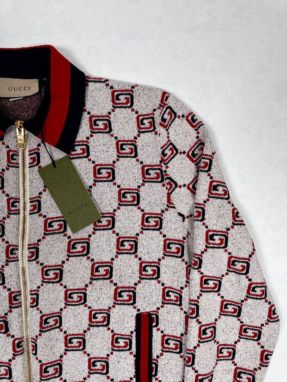 Gucci Gucci GG Monogram Zip Sweater Size US M / EU 48-50 / 2 - 6 Thumbnail