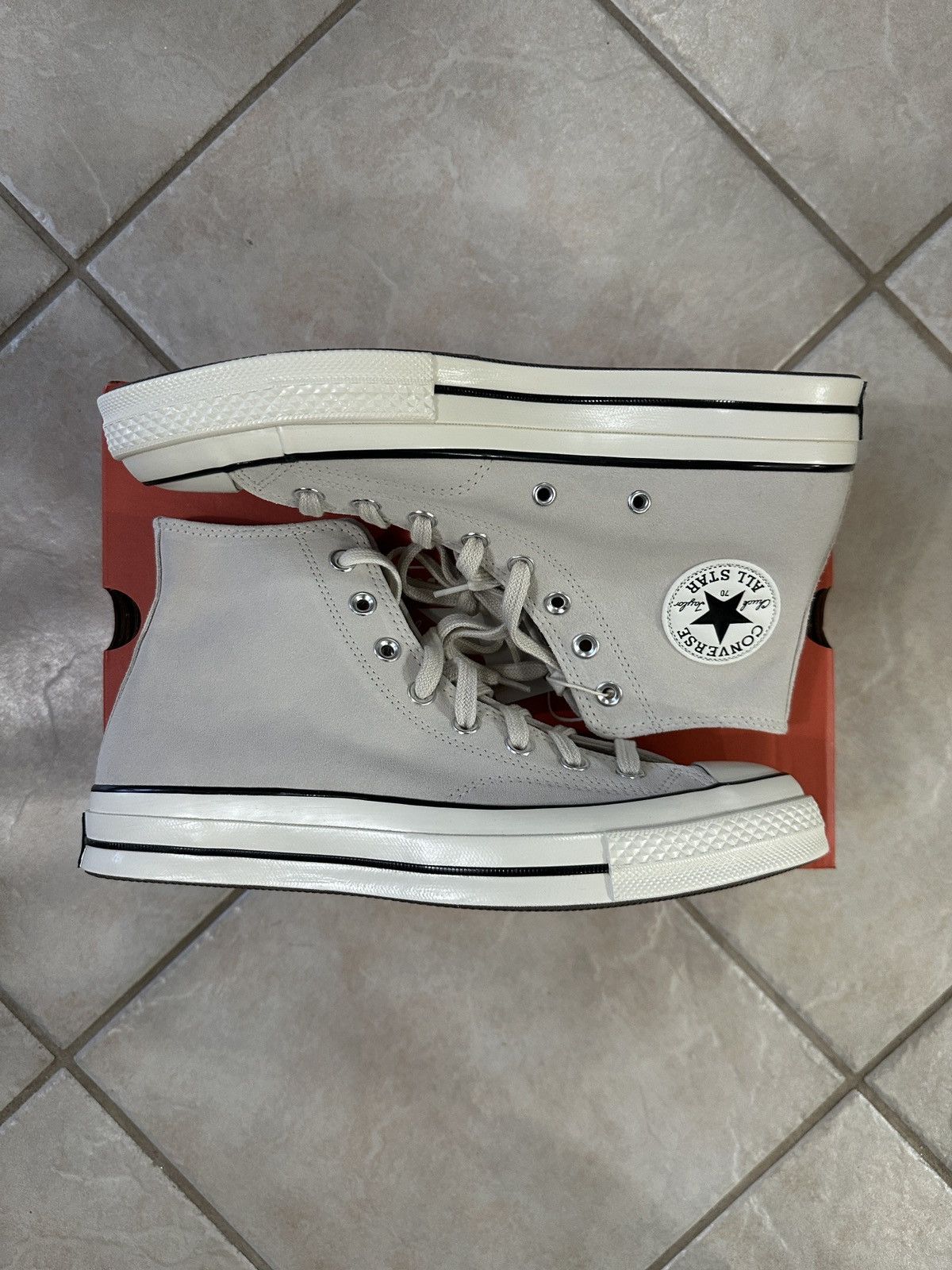 Converse Chuck 70 Hi - Desert Sand/Egret/Black - Sz 9