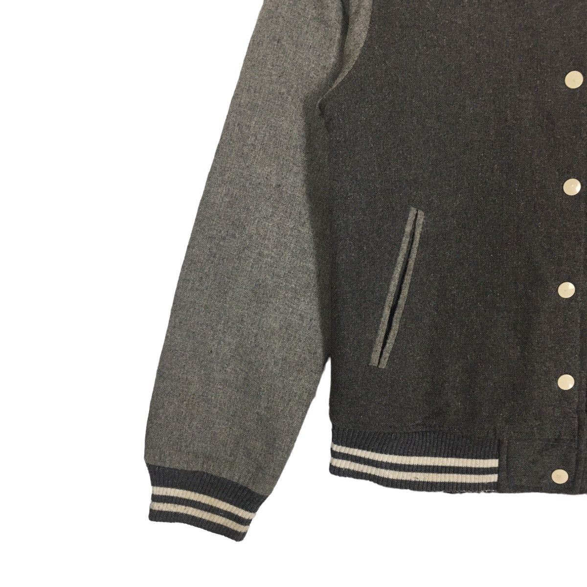 Harris Tweed Harris Tweed Woven Varsity Baseball Jacket Size XS Size XS / US 0-2 / IT 36-38 - 4 Thumbnail