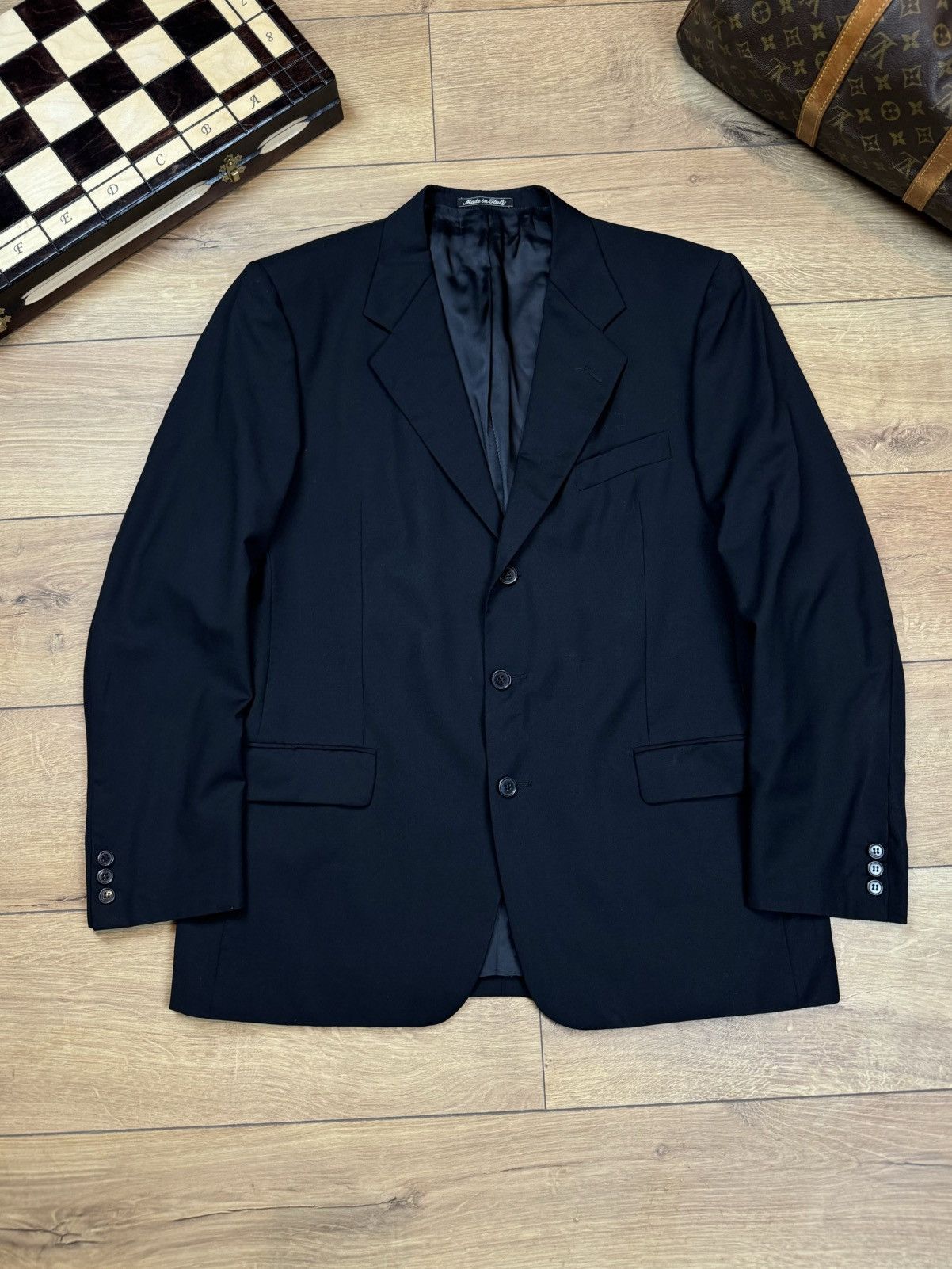 Ermenegildo Zegna Wool blazer Ermenegildo Zegna Italy original luxury item Size 50R - 1 Thumbnail