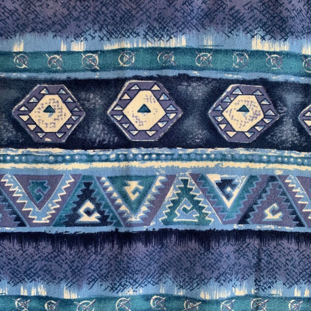 Vintage Vintage Open Range Southwestern Patchwork Button-Up Shirt Ma Size US M / EU 48-50 / 2 - 7 Thumbnail