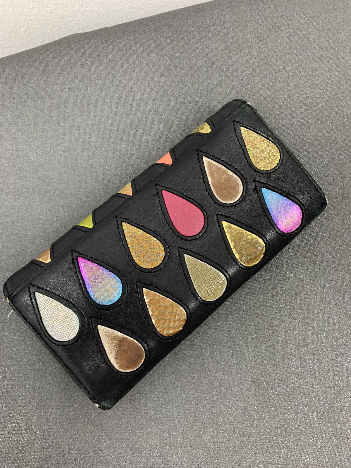Issey Miyake JapaneseBrand Tsumori Chisato Leather Purse Long Wallet Size ONE SIZE - 3 Thumbnail