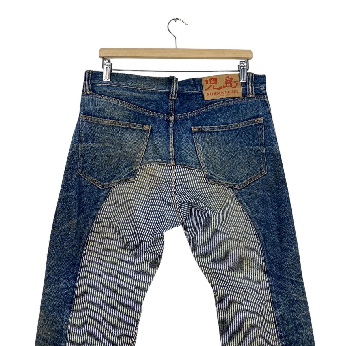 KOJIMA GENES Kojima Genes half hickori distress denim Size US 34 / EU 50 - 9 Thumbnail