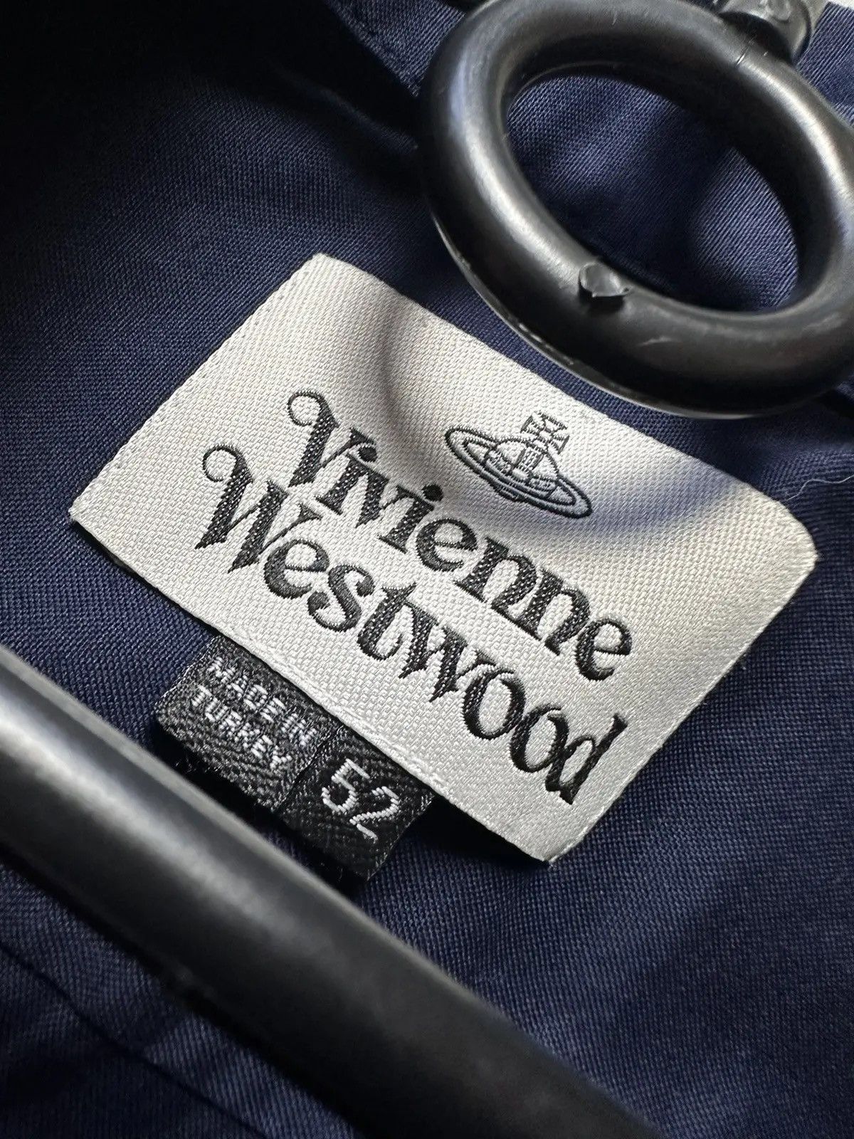 Vivienne Westwood Vintage Vivienne Westwood navy shirt logo size L Size US L / EU 52-54 / 3 - 5 Thumbnail