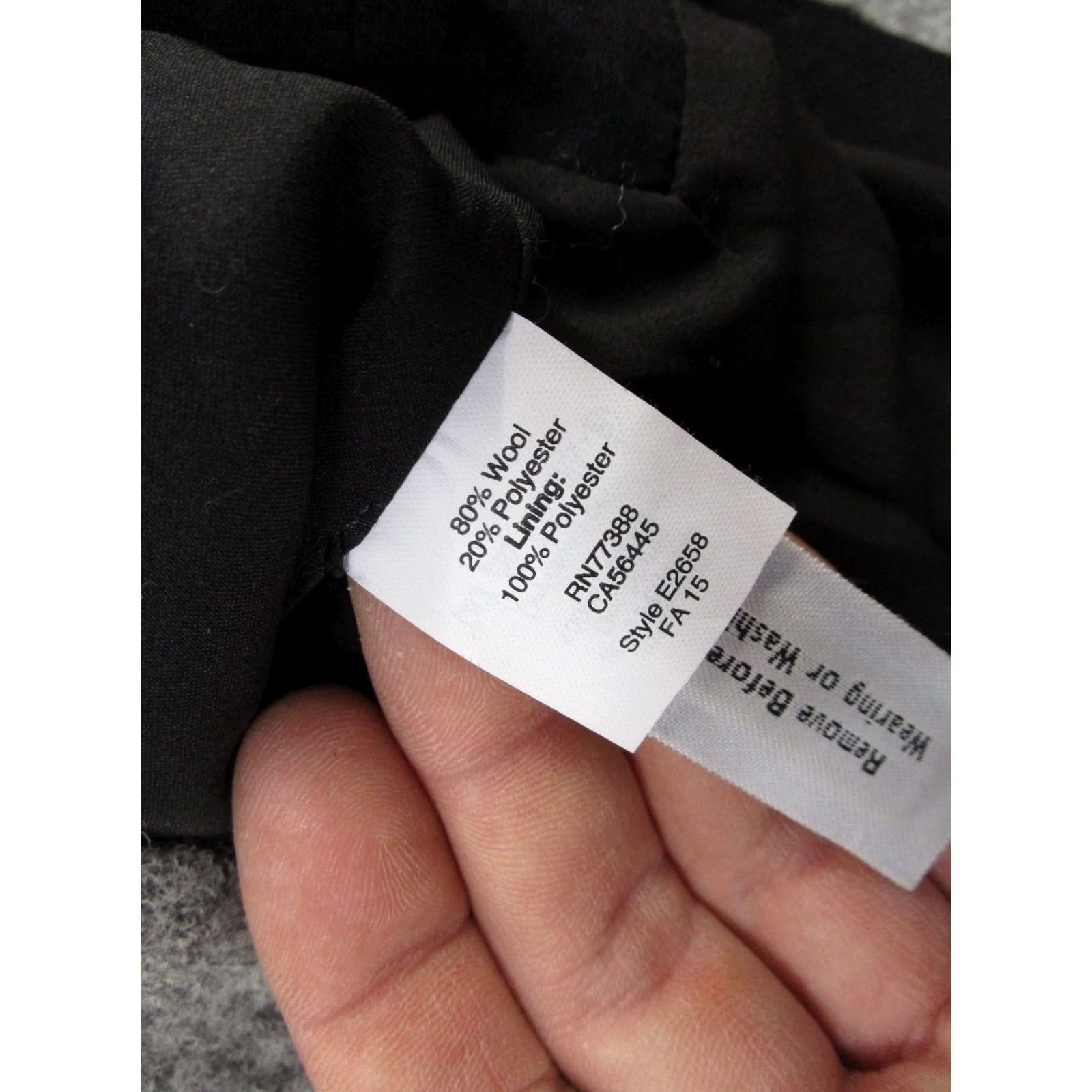 Madewell Madewell Skirt Wool Plaid Black White Size 2 Back Zip Short Short Length Pencil Womens Preppy Winter Christmas Hipster Retro 2 Womens Size 26" / US 2 / IT 38 - 3 Thumbnail