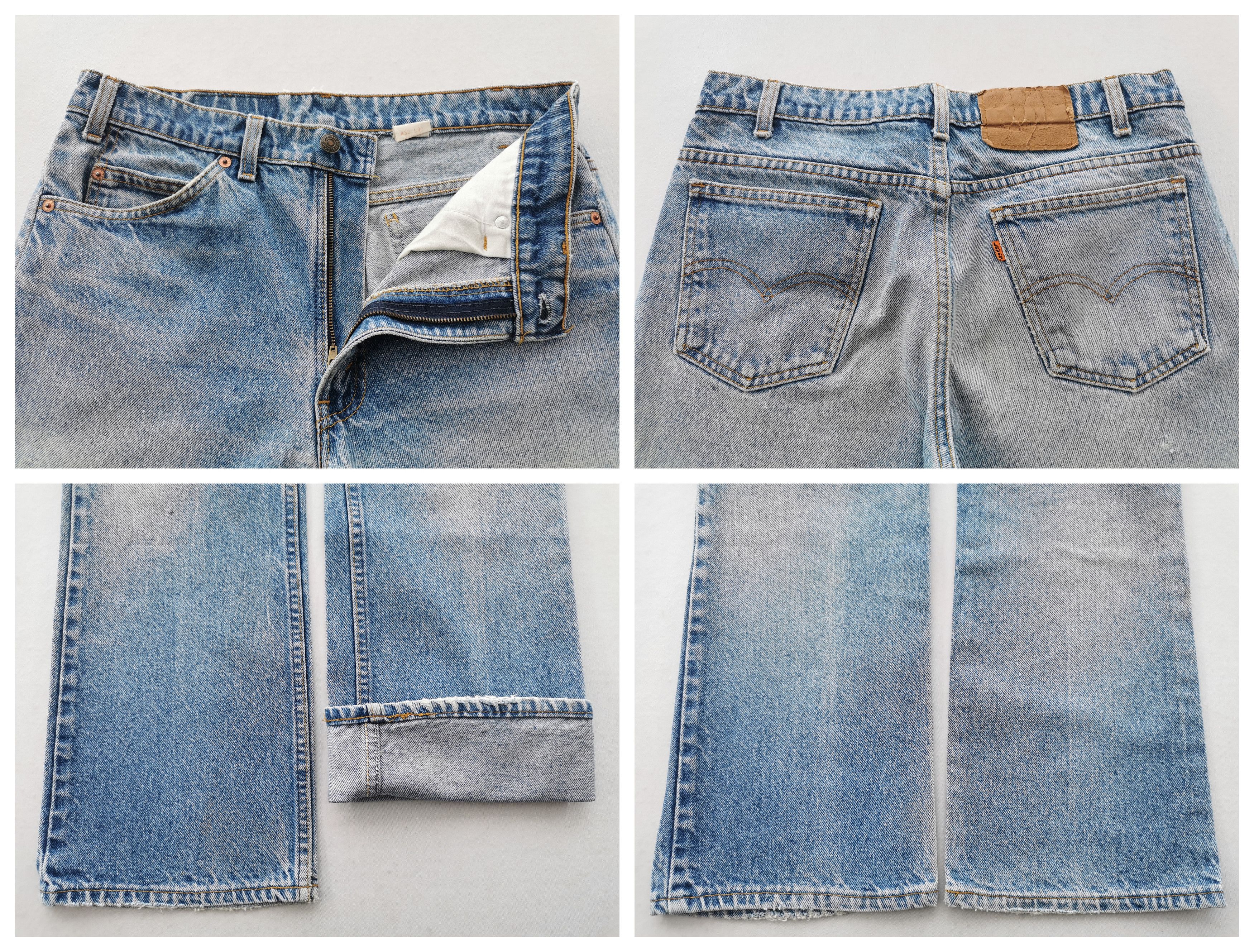 Levi's Vintage 90's Levis Lot 630 Orange Tab Denim Made In USA Size US 32 / EU 48 - 8 Thumbnail