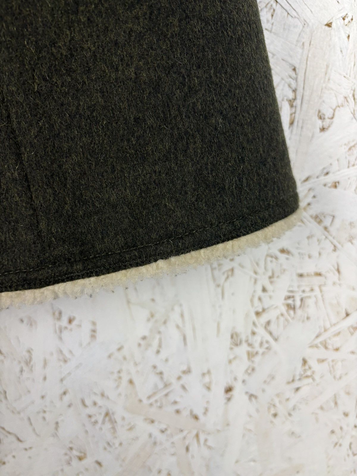 Prada 00s Prada FW06 Military Wool Shearling Details Skirt Archive Size 30" / US 8 / IT 44 - 6 Thumbnail