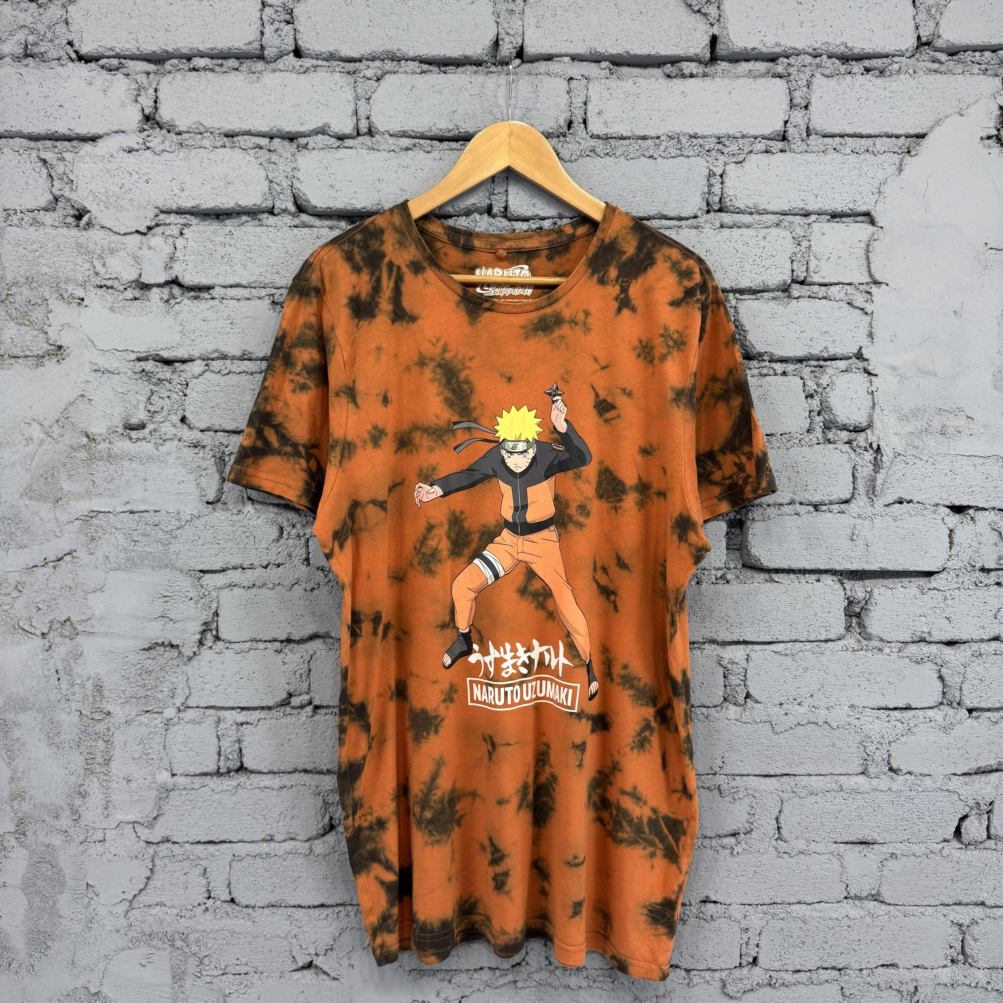 Rare Japanese Anime Manga Naruto Uzumaki Tshirt