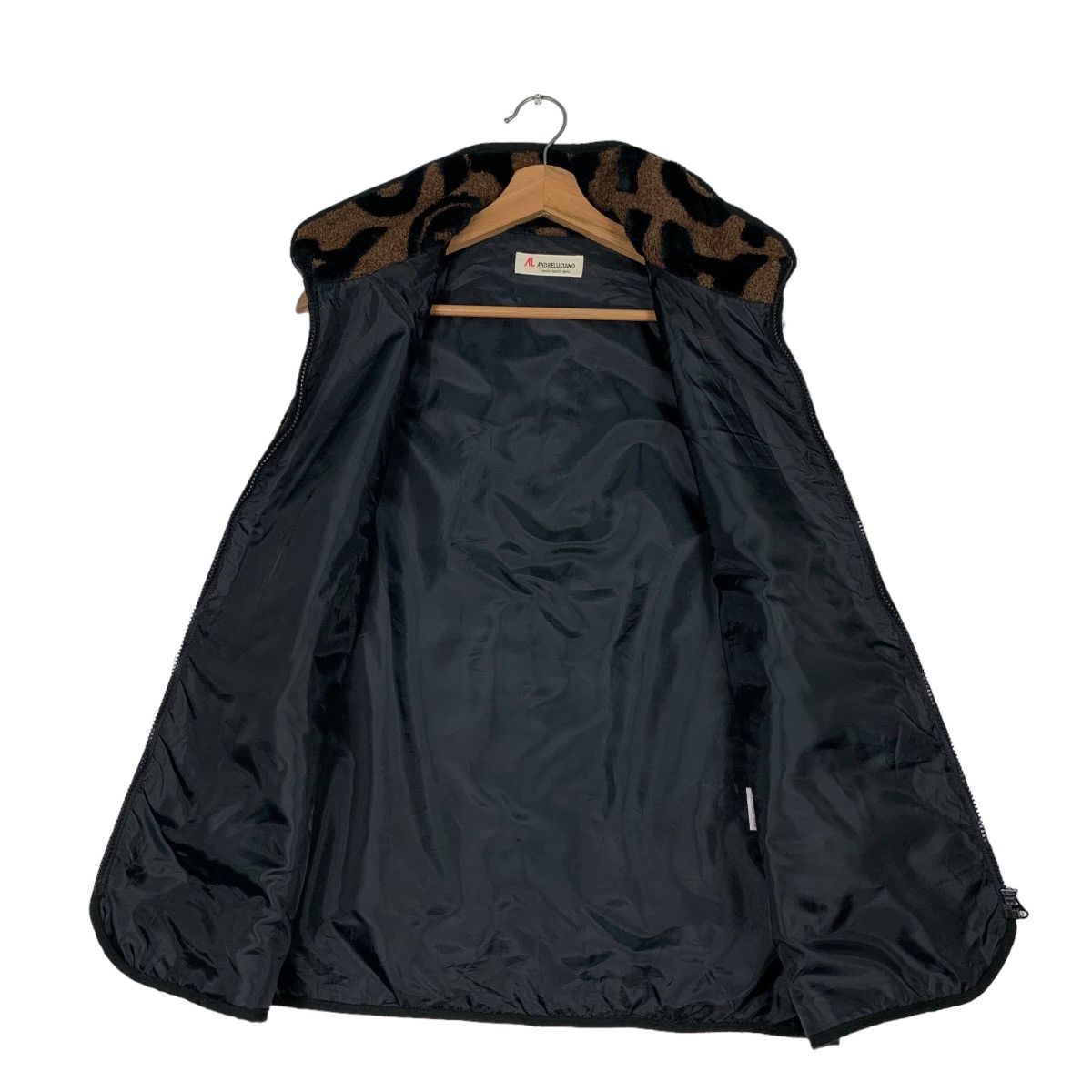 Andreluciano ANDRELUCIANO Big Logo Fleece Vest #0656-C30 Size US M / EU 48-50 / 2 - 11 Thumbnail