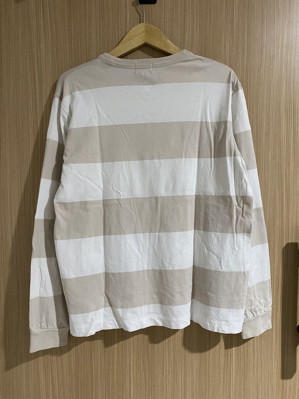 Stussy Stussy block stripe pocket longsleeve Size US S / EU 44-46 / 1 - 7 Thumbnail