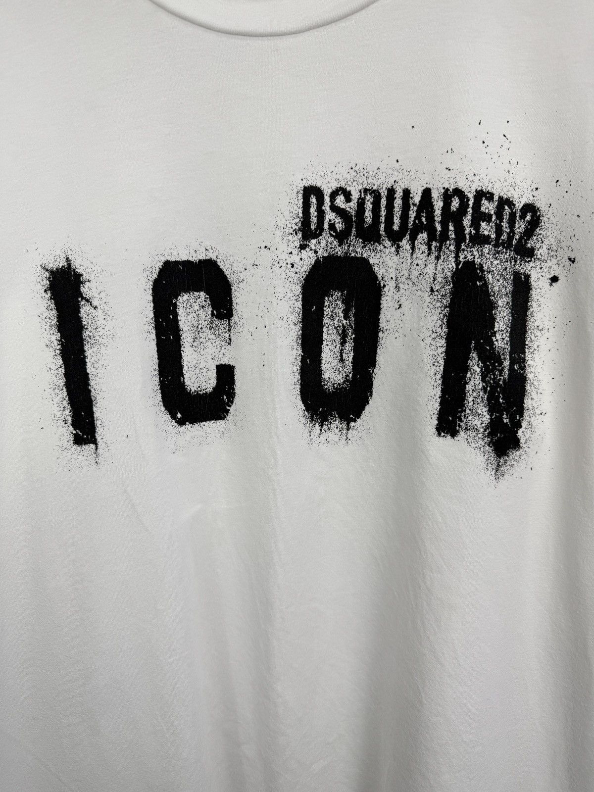 Dsquared2 🇮🇹 Y2K Dsquared2 Icon Big Logo T-Shirt Rare Retro Hype Size US XL / EU 56 / 4 - 4 Thumbnail