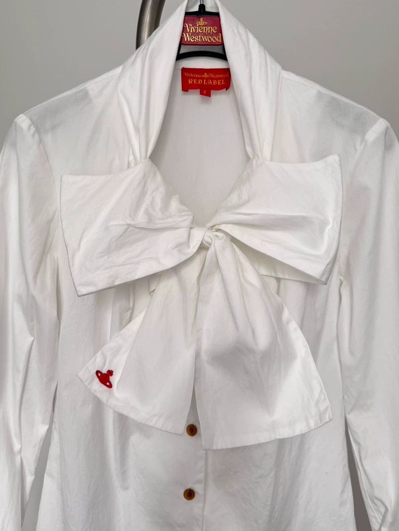 Vivienne Westwood Vivienne Westwood size2 Butterfly bow tie shirt Size M / US 6-8 / IT 42-44 - 4 Thumbnail