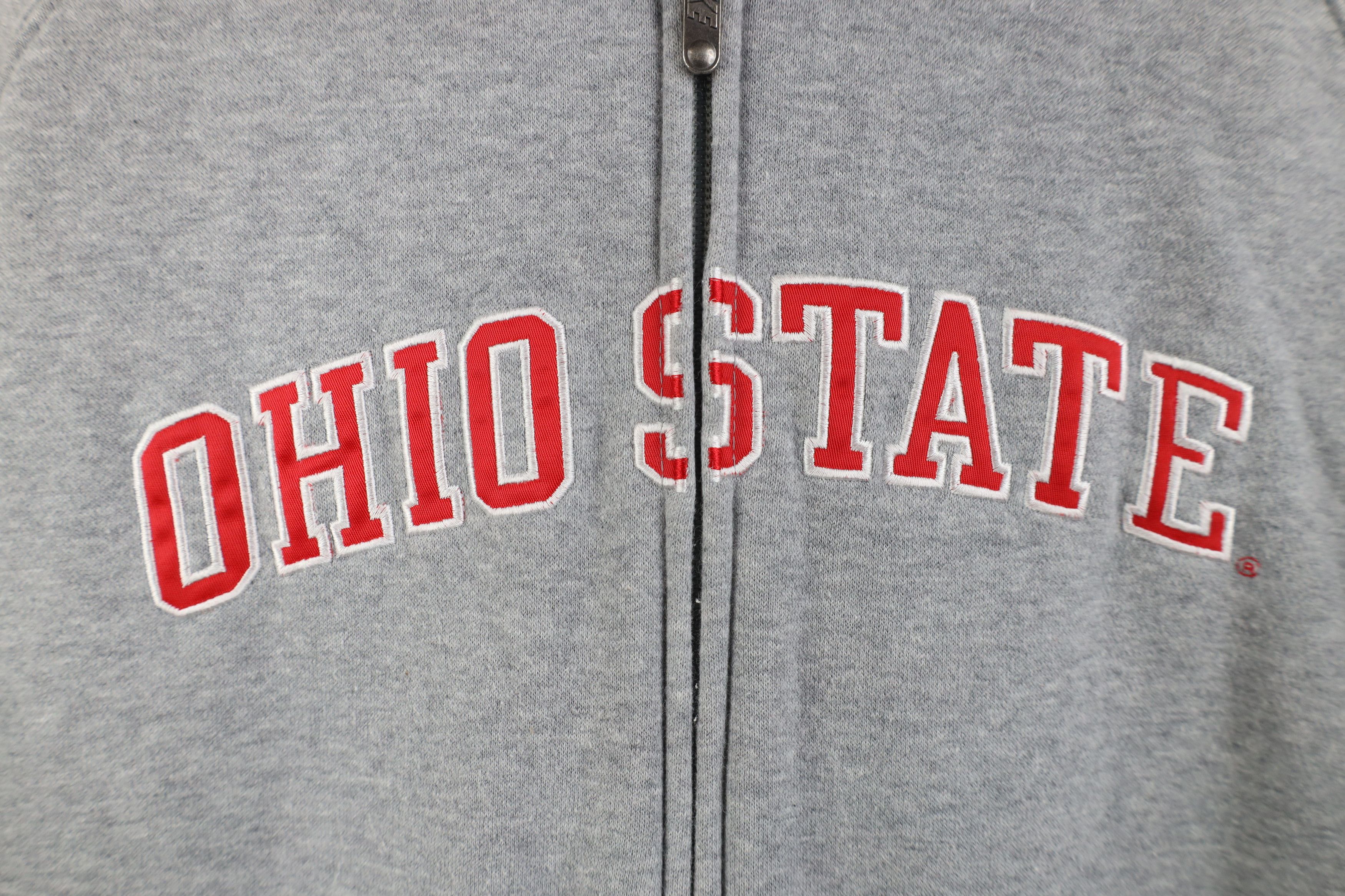 Nike Vintage Nike Scott Mini Swoosh Ohio State University Hoodie Size L / US 10 / IT 46 - 4 Thumbnail