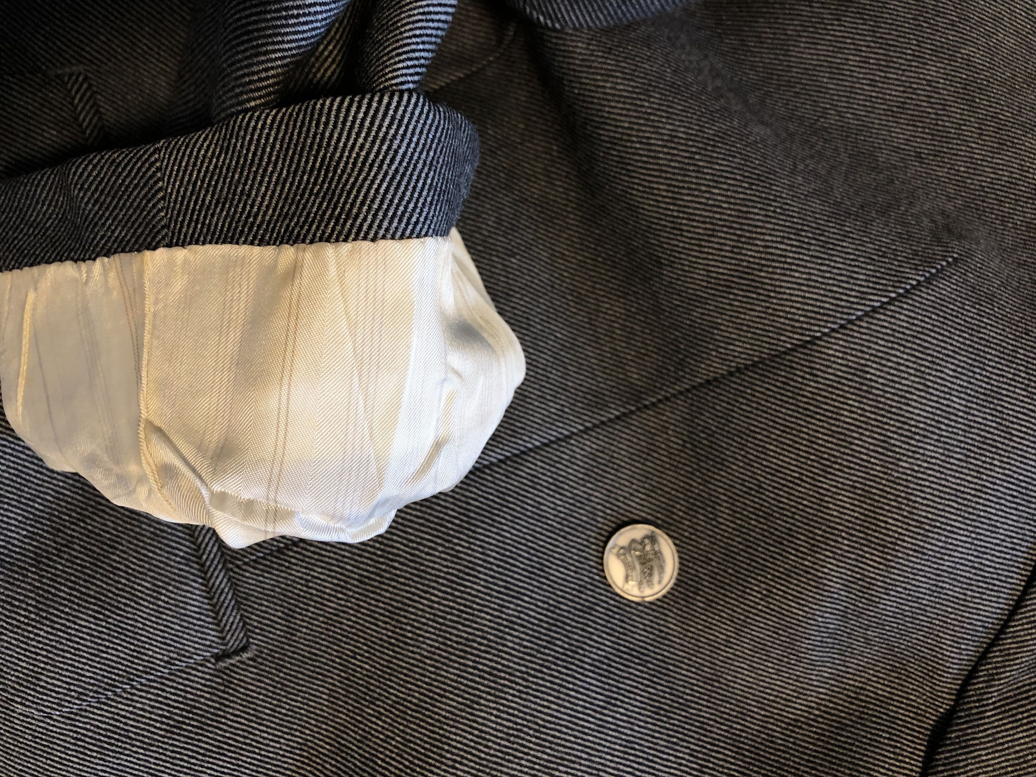 Burberry Doubled Breasted Blazer Size 40R - 6 Thumbnail