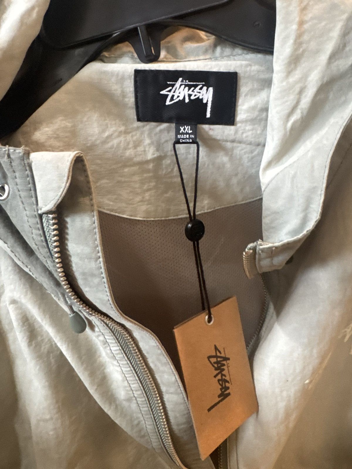 Stussy Stussy Beach Shell Wave Dye Zip Hoodie 'Sage' Size US XXL / EU 58 / 5 - 6 Thumbnail