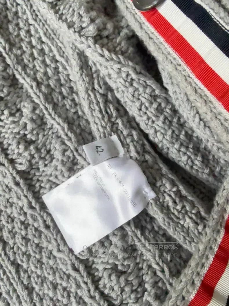 Thom Browne Thom Browne Chunky knitted cardigan Size US XS / EU 42 / 0 - 5 Thumbnail