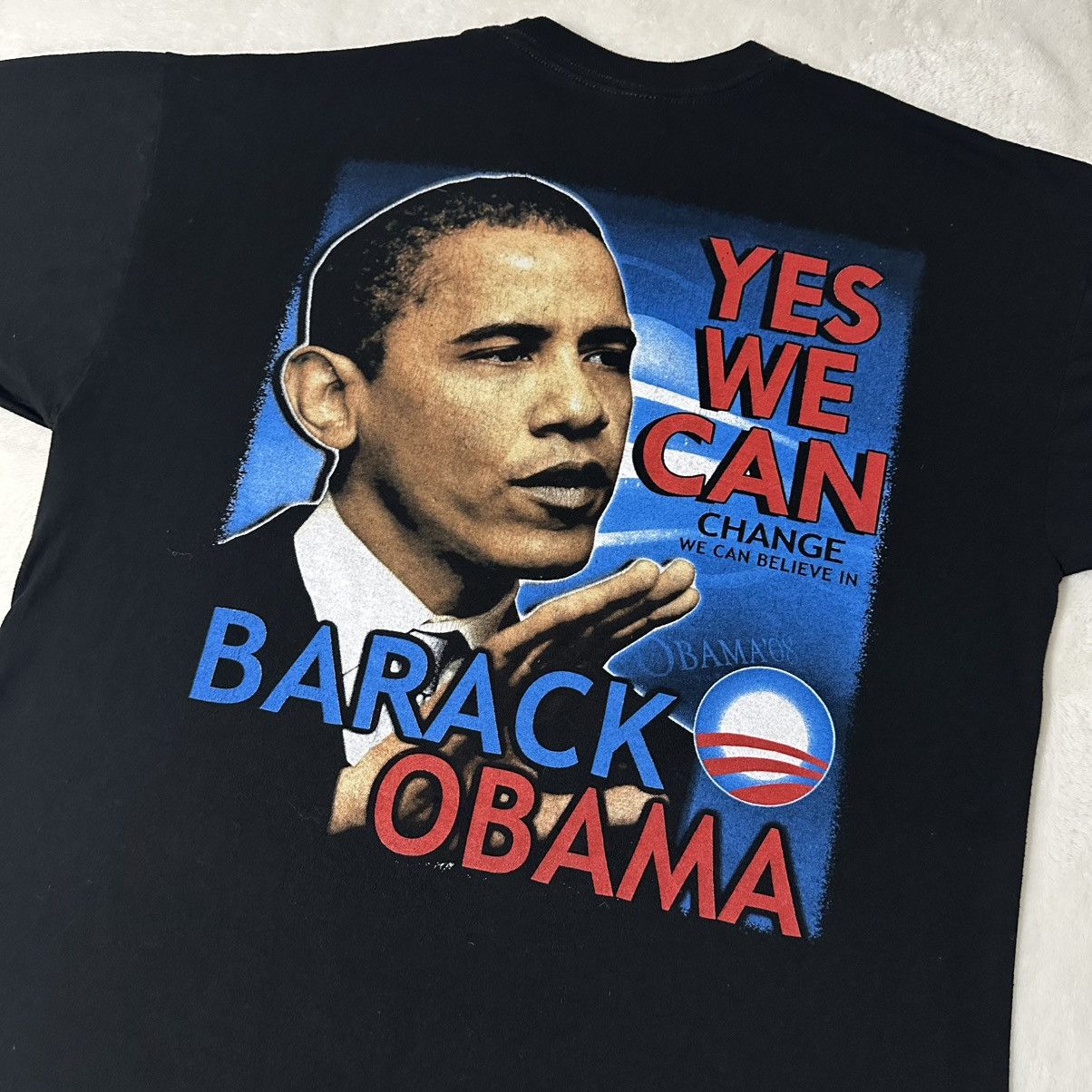 Jerzees 2008 Barack Obama T-Shirt Size US L / EU 52-54 / 3 - 4 Thumbnail