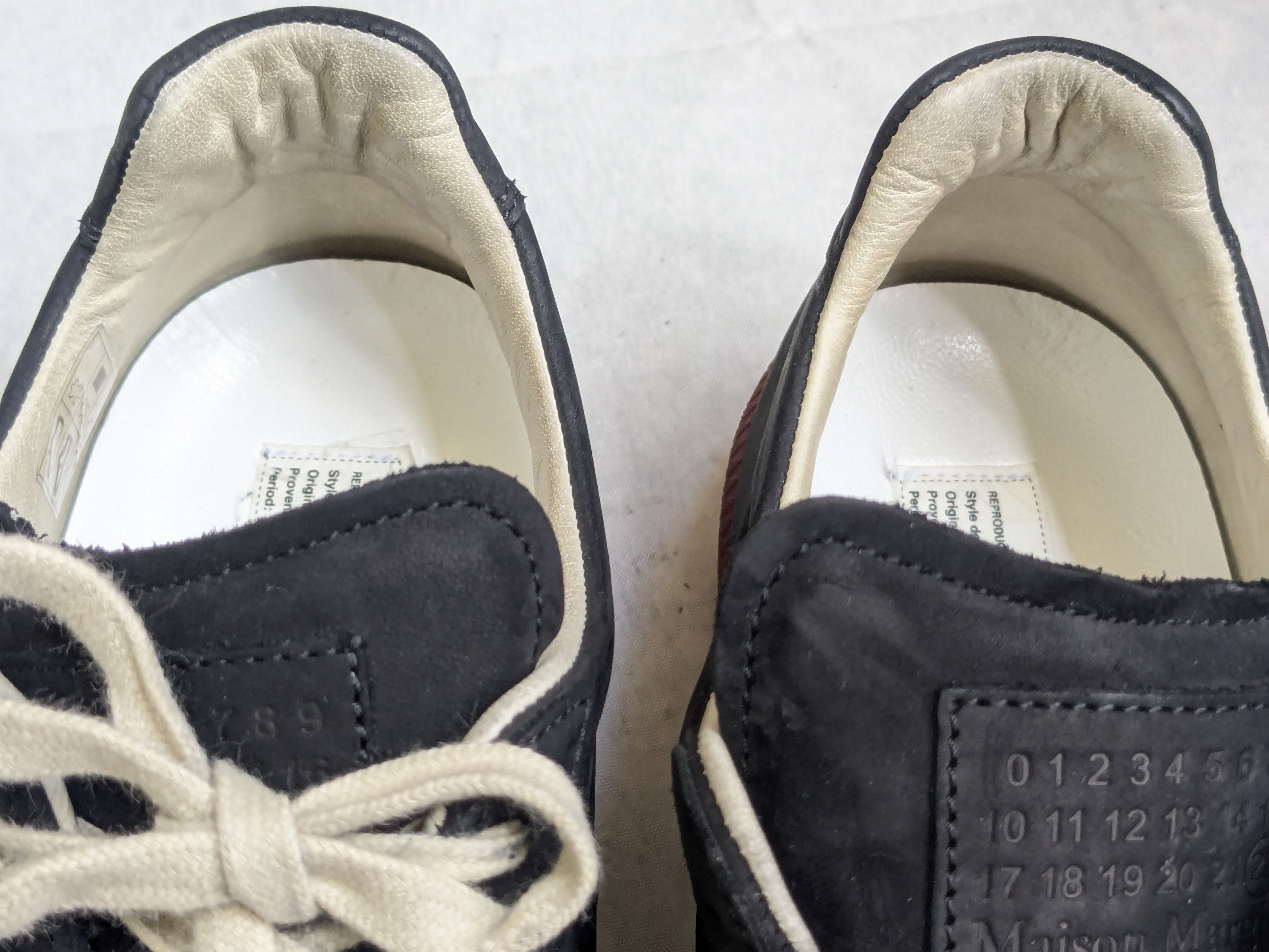 Maison Margiela Maison Margiela Replica GAT Black Red 13 46 Low Tops Size US 13 / EU 46 - 7 Thumbnail