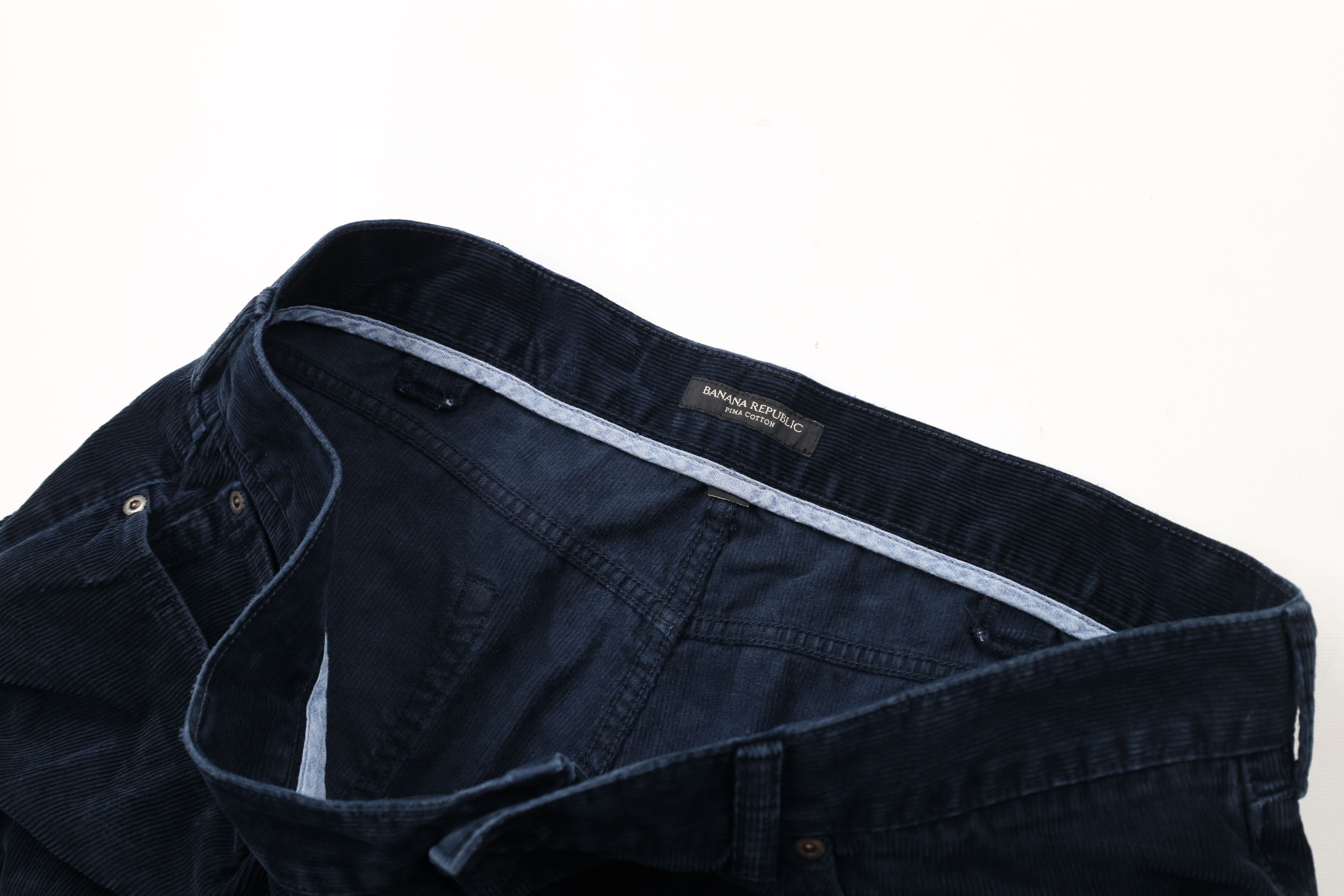 Banana Republic × Vintage Banana Republic Pima Cotton Wide Leg Corduroy Chino Pants Size US 38 / EU 54 - 7 Thumbnail
