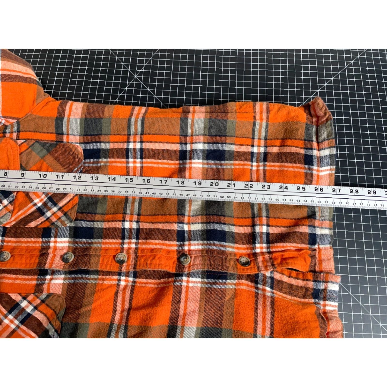 Vintage Legendary Whitetails Jacket Hooded Zip Flannel Orange Plaid Shacket Men's Medium Size US M / EU 48-50 / 2 - 6 Thumbnail