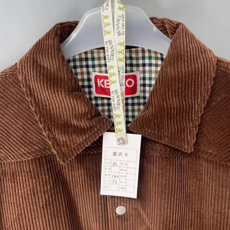 Kenzo KENZO Solid color letter collar single row button long sle Size US XL / EU 56 / 4 - 6 Thumbnail