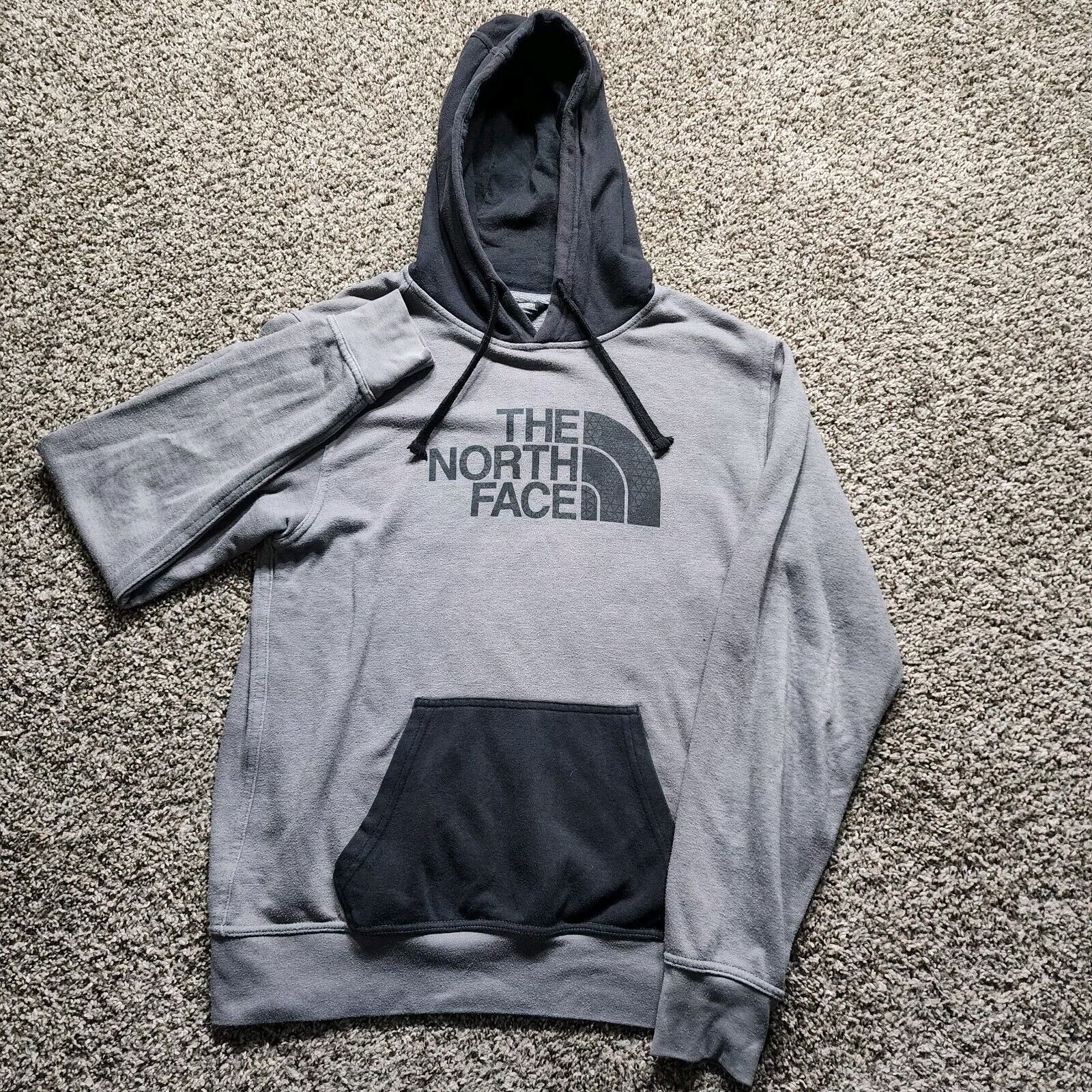 The North Face The North Face Hoodie S Gray Long Sleeve Front Logo Pullover Size US S / EU 44-46 / 1 - 1 Thumbnail