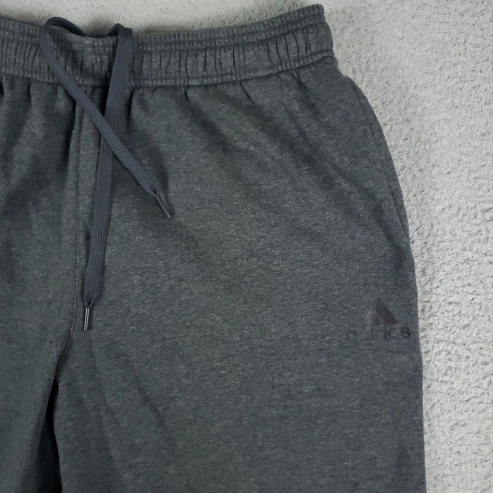 Adidas Adidas Gray Lace Tie Active Sweatshorts Sweat Shorts Mens Size 32 Size US 32 / EU 48 - 4 Thumbnail