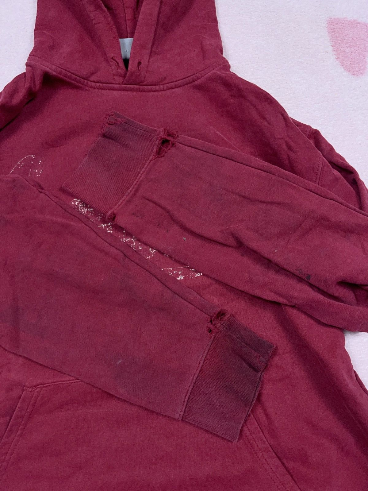 Carhartt × Vintage ➕ vintage carhartt trashed distressed heavy worn hoodie Size US L / EU 52-54 / 3 - 5 Thumbnail