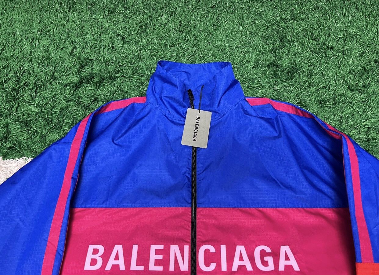Balenciaga Balenciaga red and blue spliced assault suit2412-Nextarrow Size US S / EU 44-46 / 1 - 4 Thumbnail