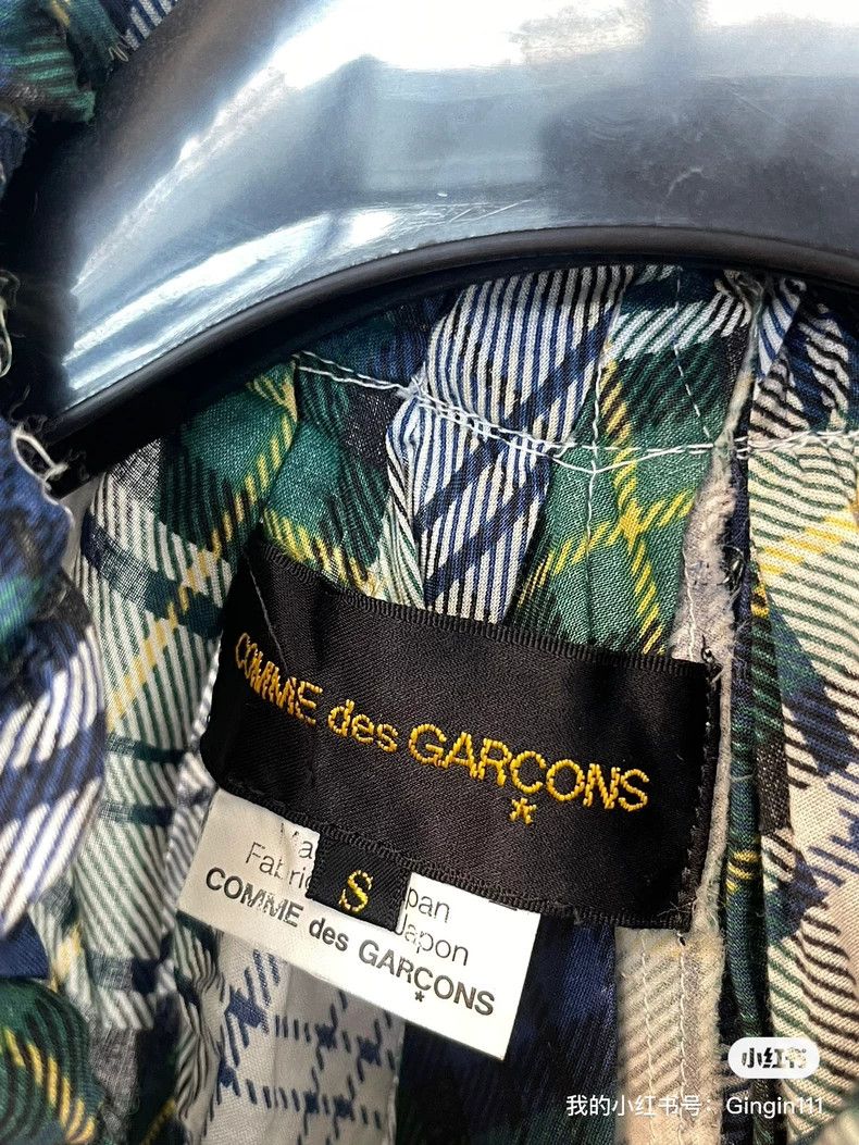 Comme des Garcons Comme Des Garcons Plaid Smocked Heavy Duty Jacket Size S / US 4 / IT 40 - 3 Thumbnail