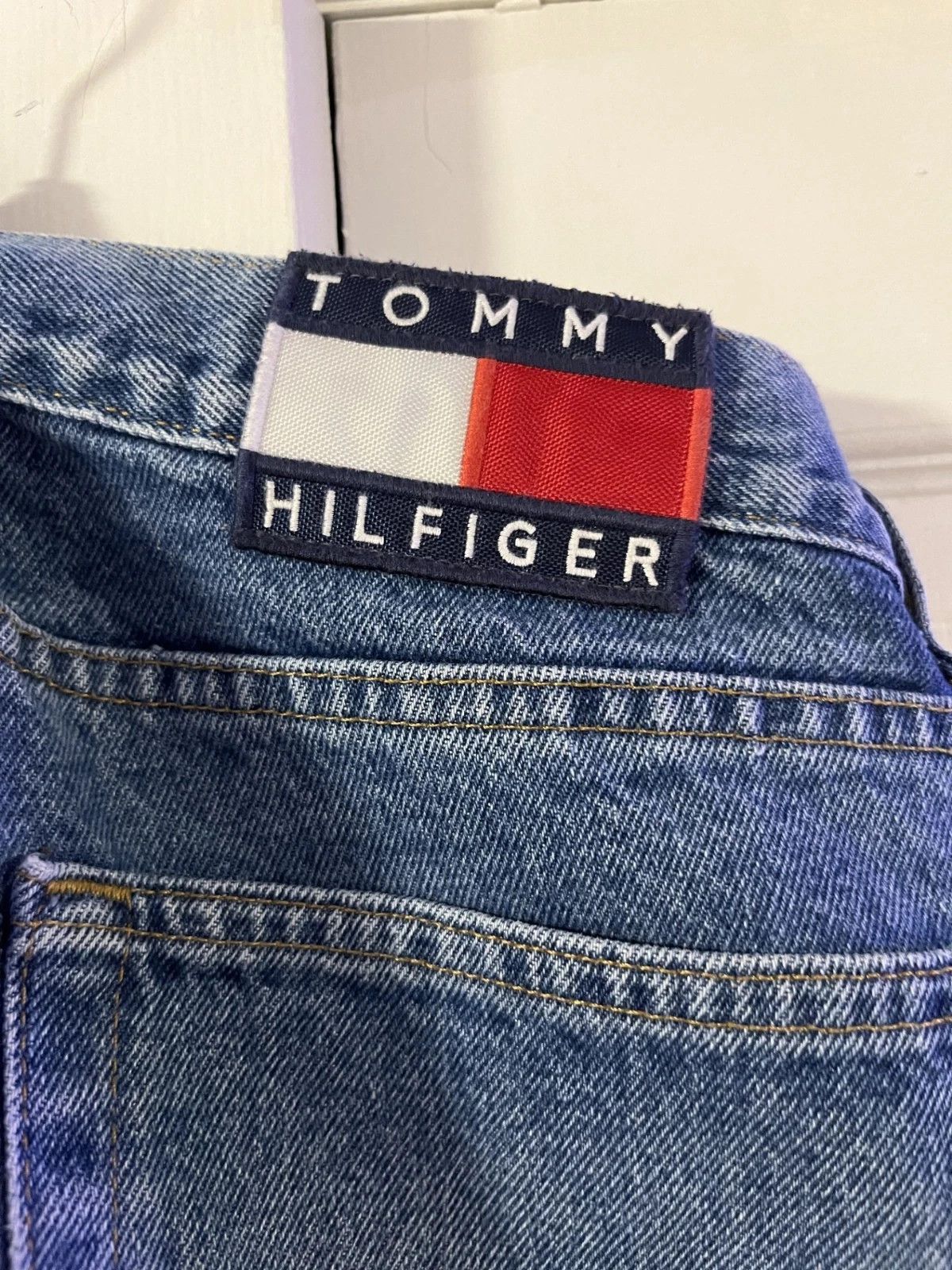 Tommy Hilfiger Vintage 90's/2000's Tommy Hilfiger Jeans 36x32 Size US 36 / EU 52 - 2 Thumbnail
