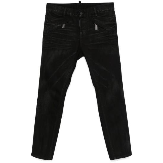 Dsquared2 DSQUARED2 Women Denims S30564 S72LB0823 900 BLACK Size 27" / US 4 / IT 40 - 1 Thumbnail